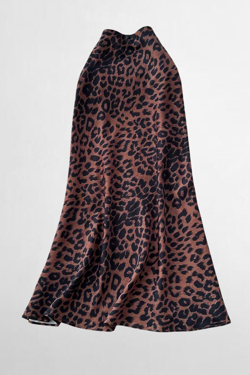 Satin Animal Print