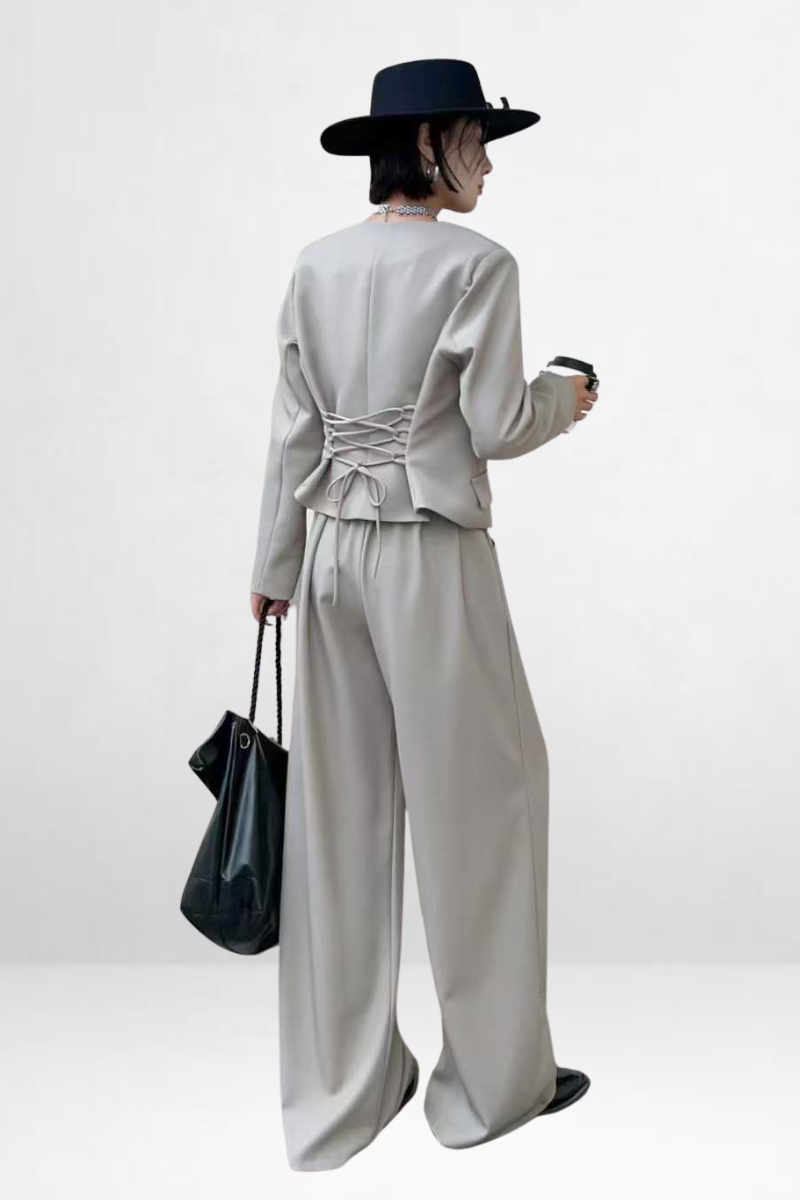 Drawstring Blazer