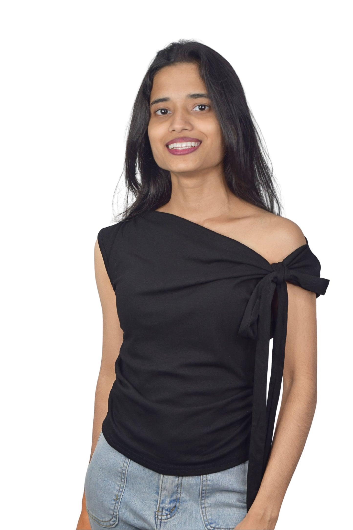 Solid Multistyle Top