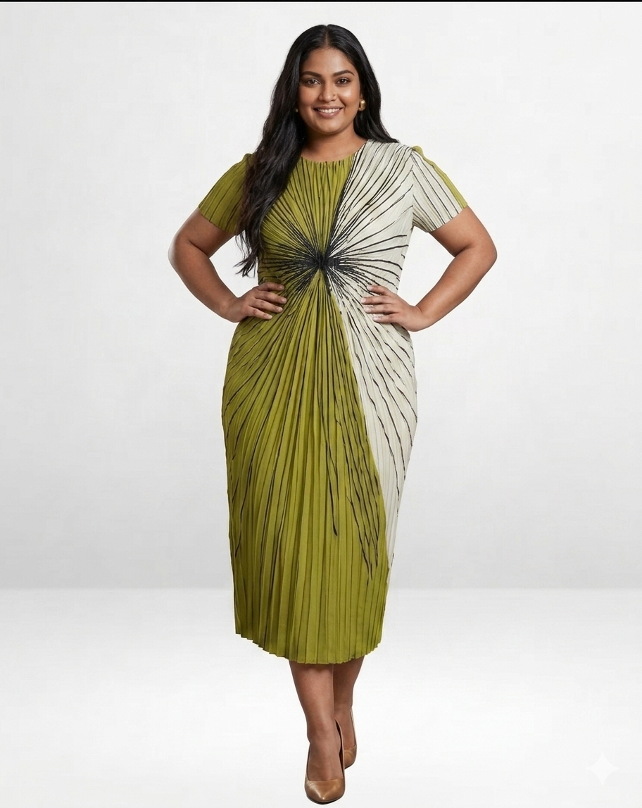 Radiance Magic Fabric Dress