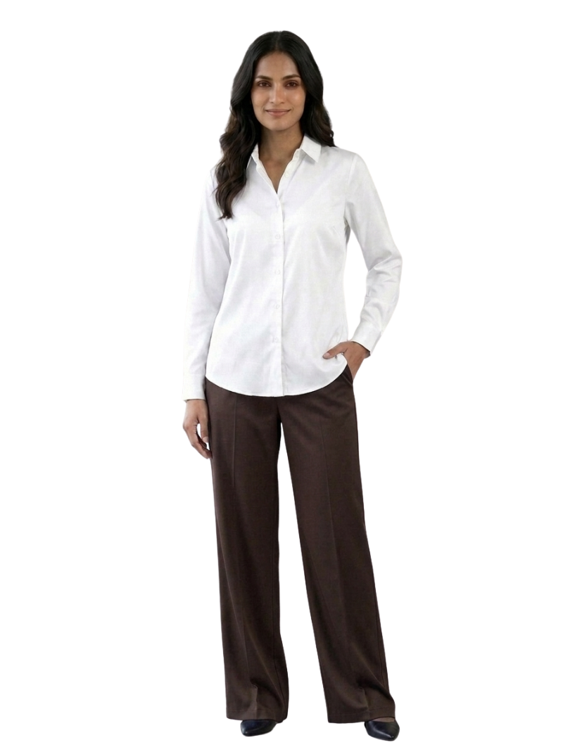 Cowl Drape Shirt