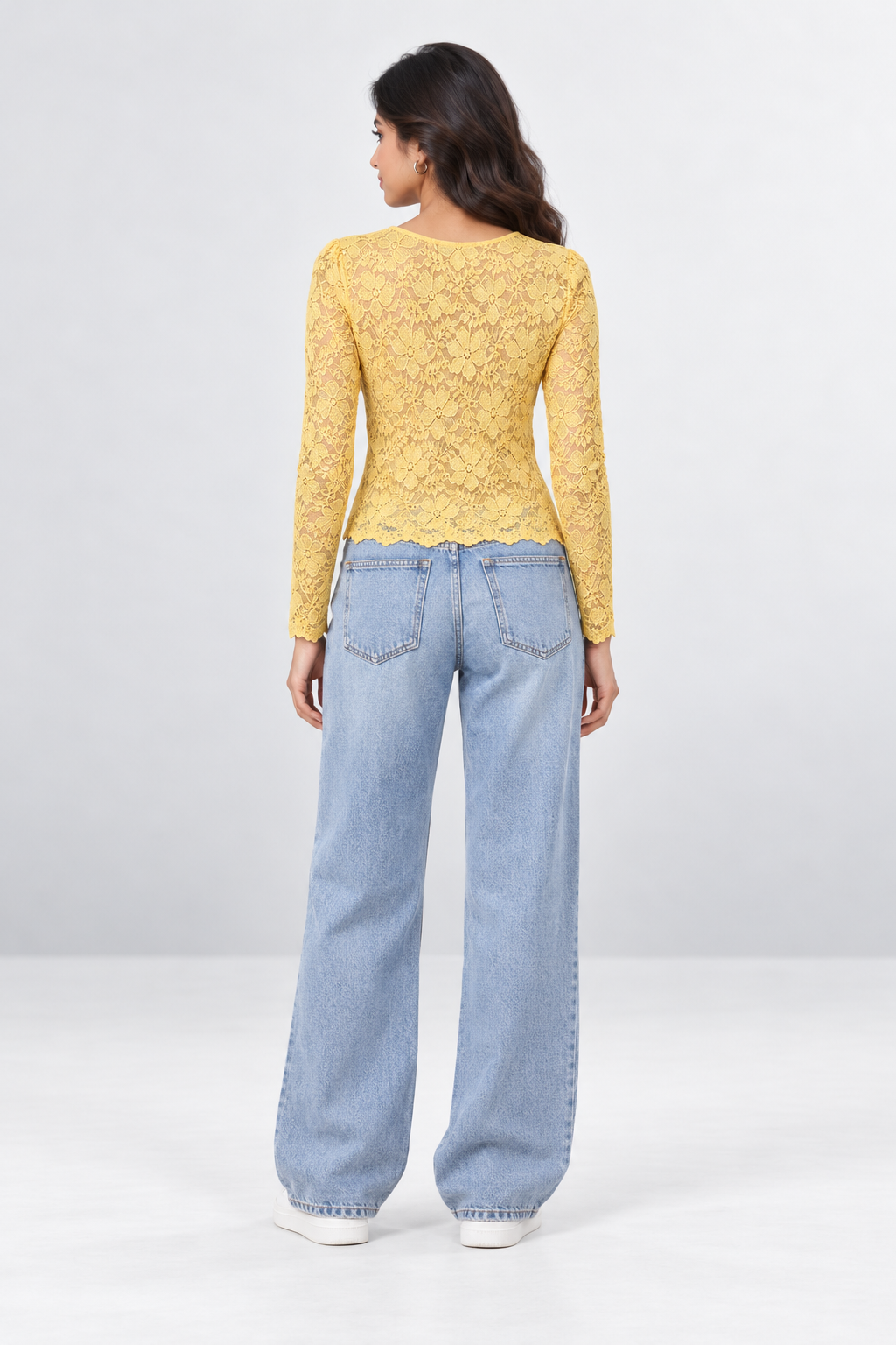 Lace Bloom Bling Top