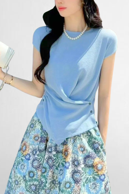 Overlap Waist Button