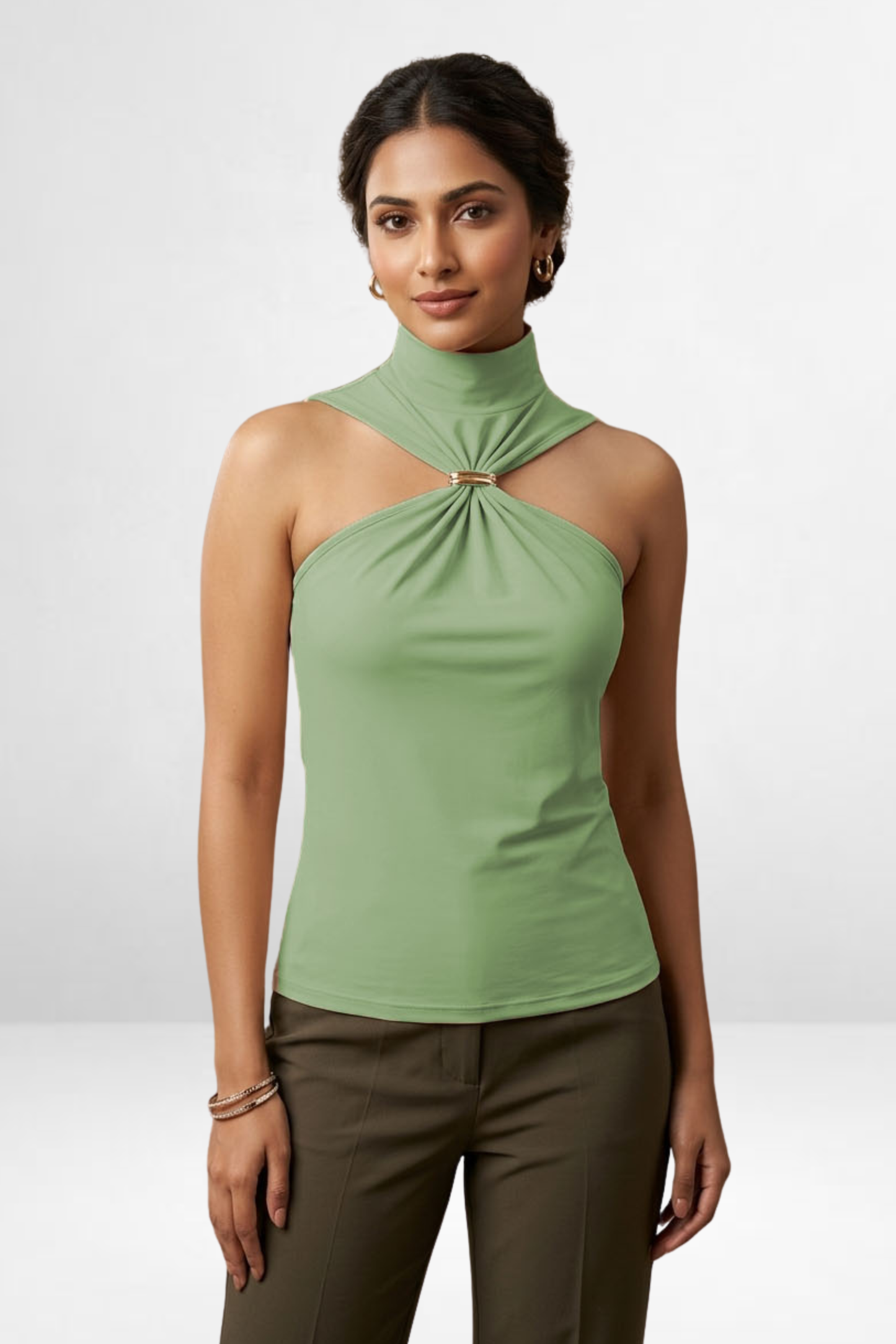 Ring Detail Halter