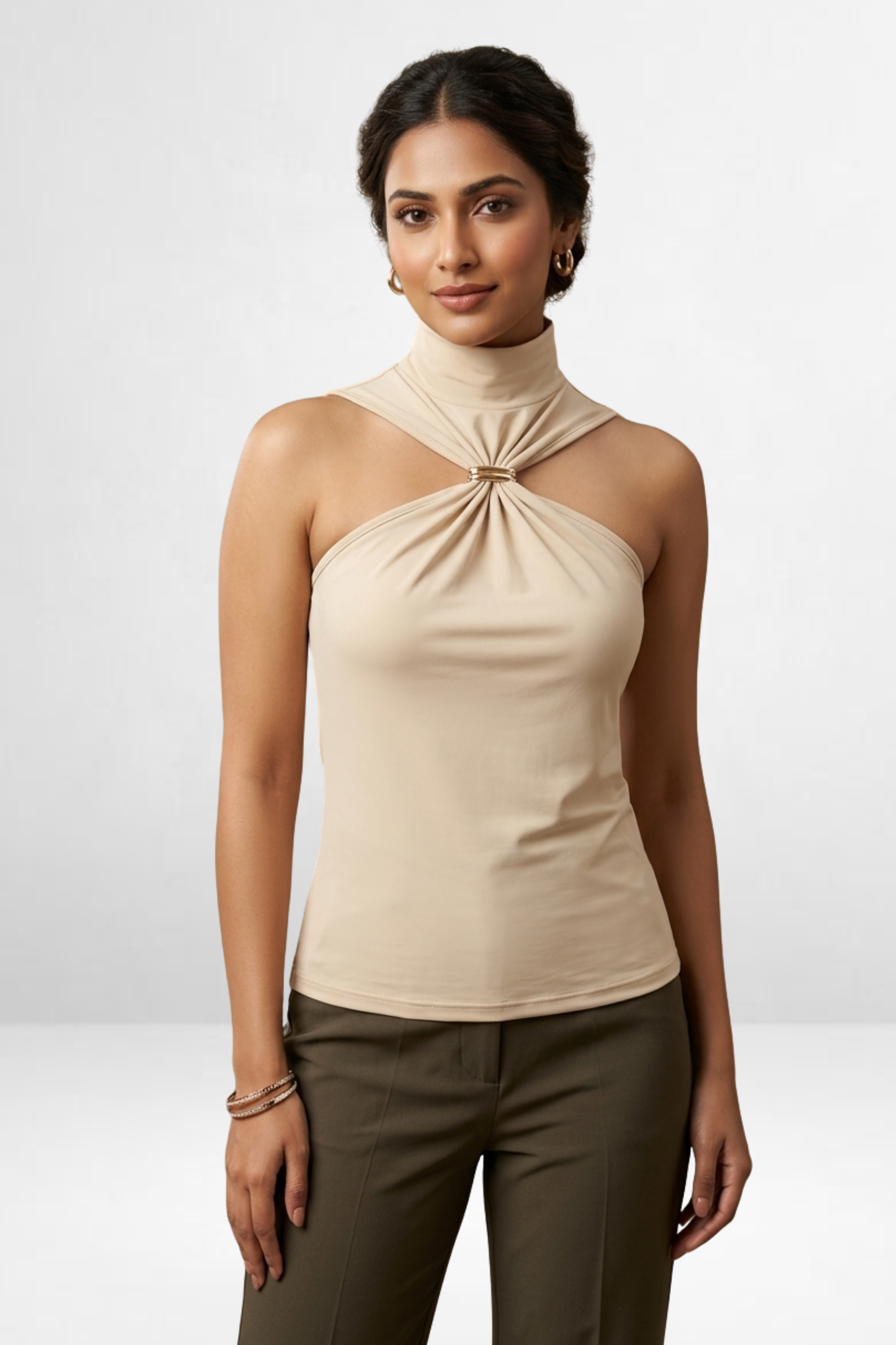 Ring Detail Halter