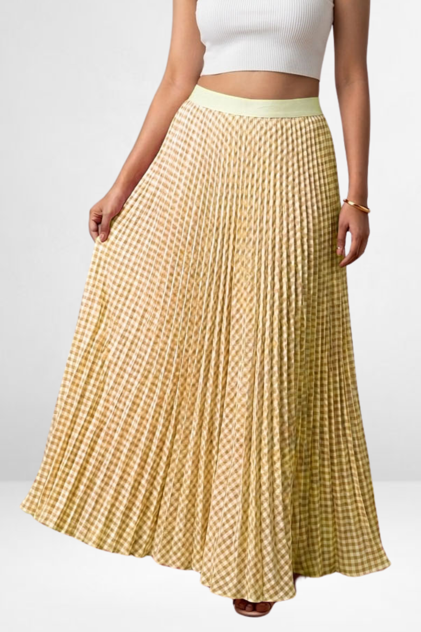 Gingham Skirt