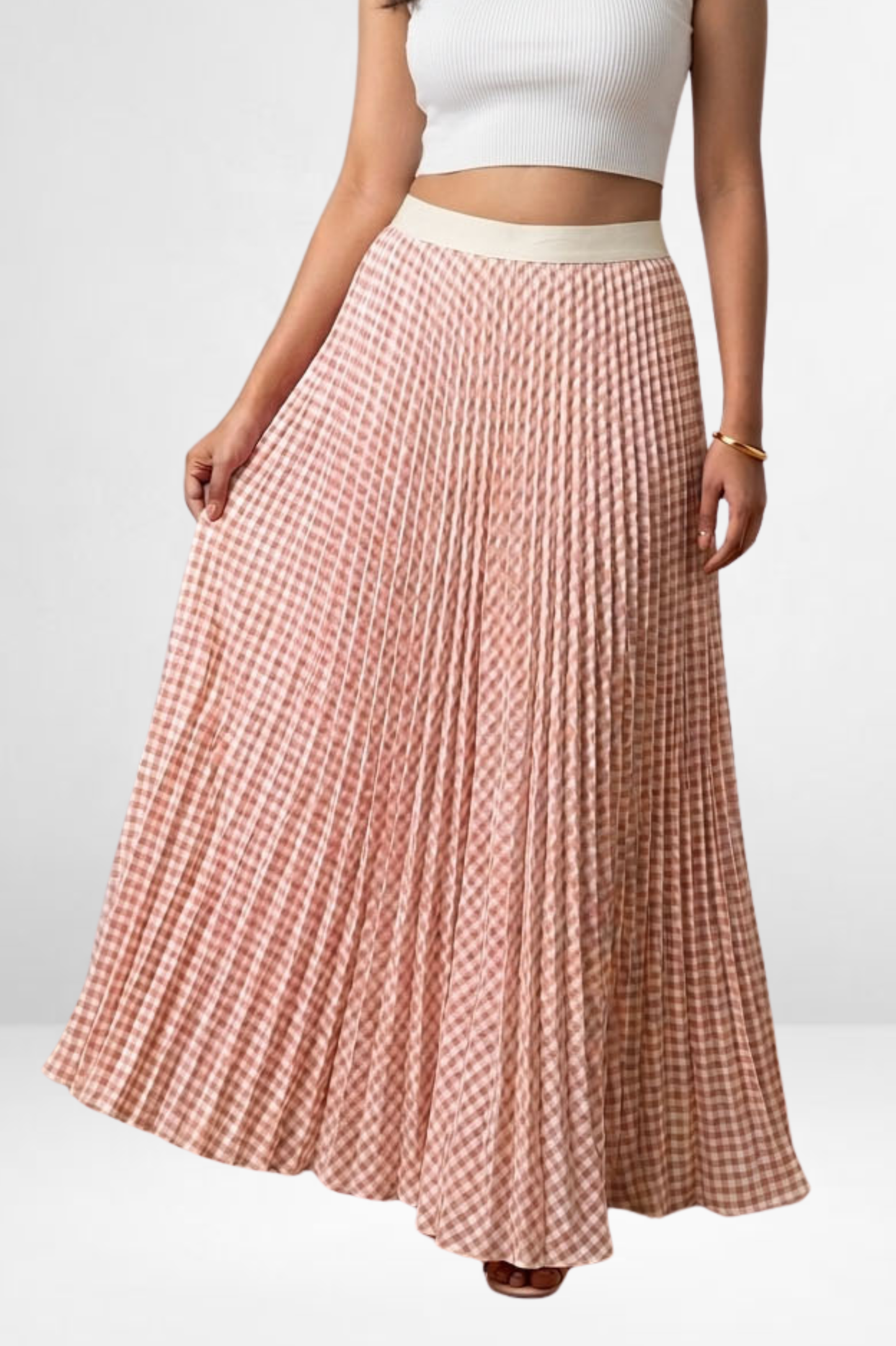 Gingham Skirt