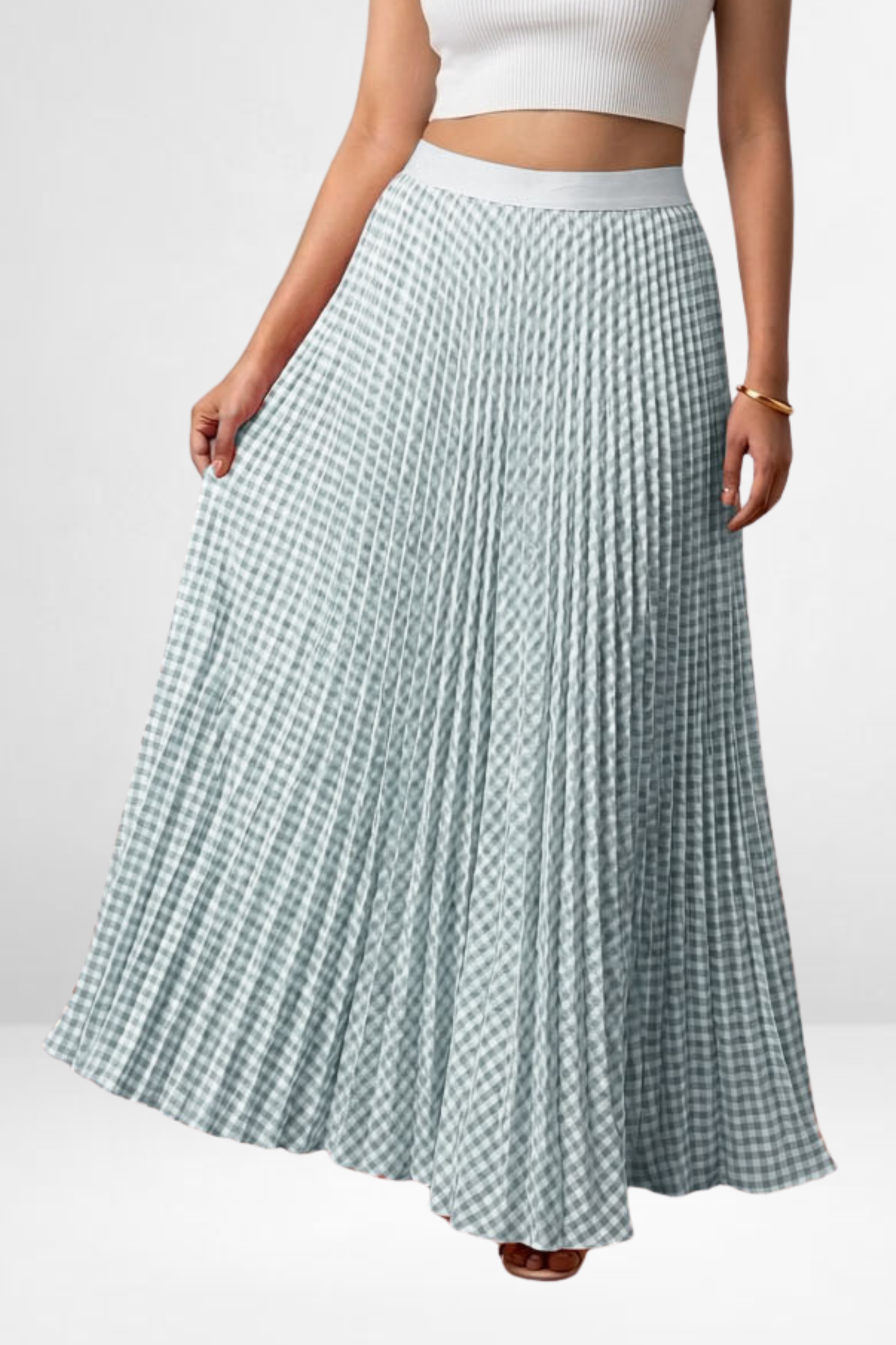 Gingham Skirt