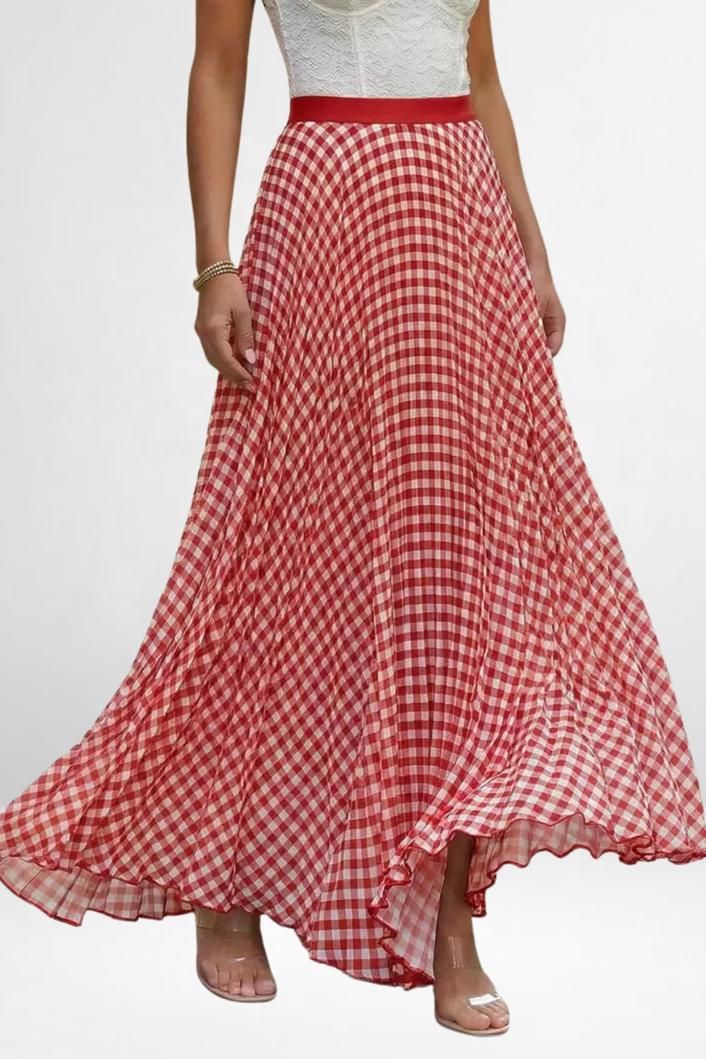 Gingham Skirt