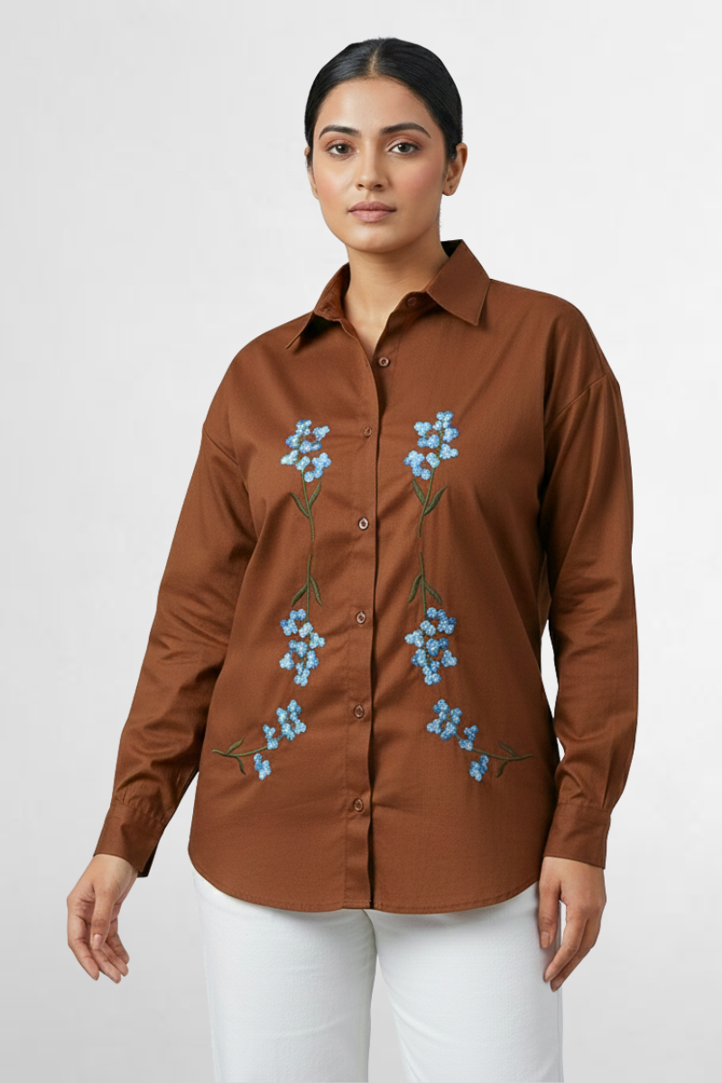 Floral Noir Shirt