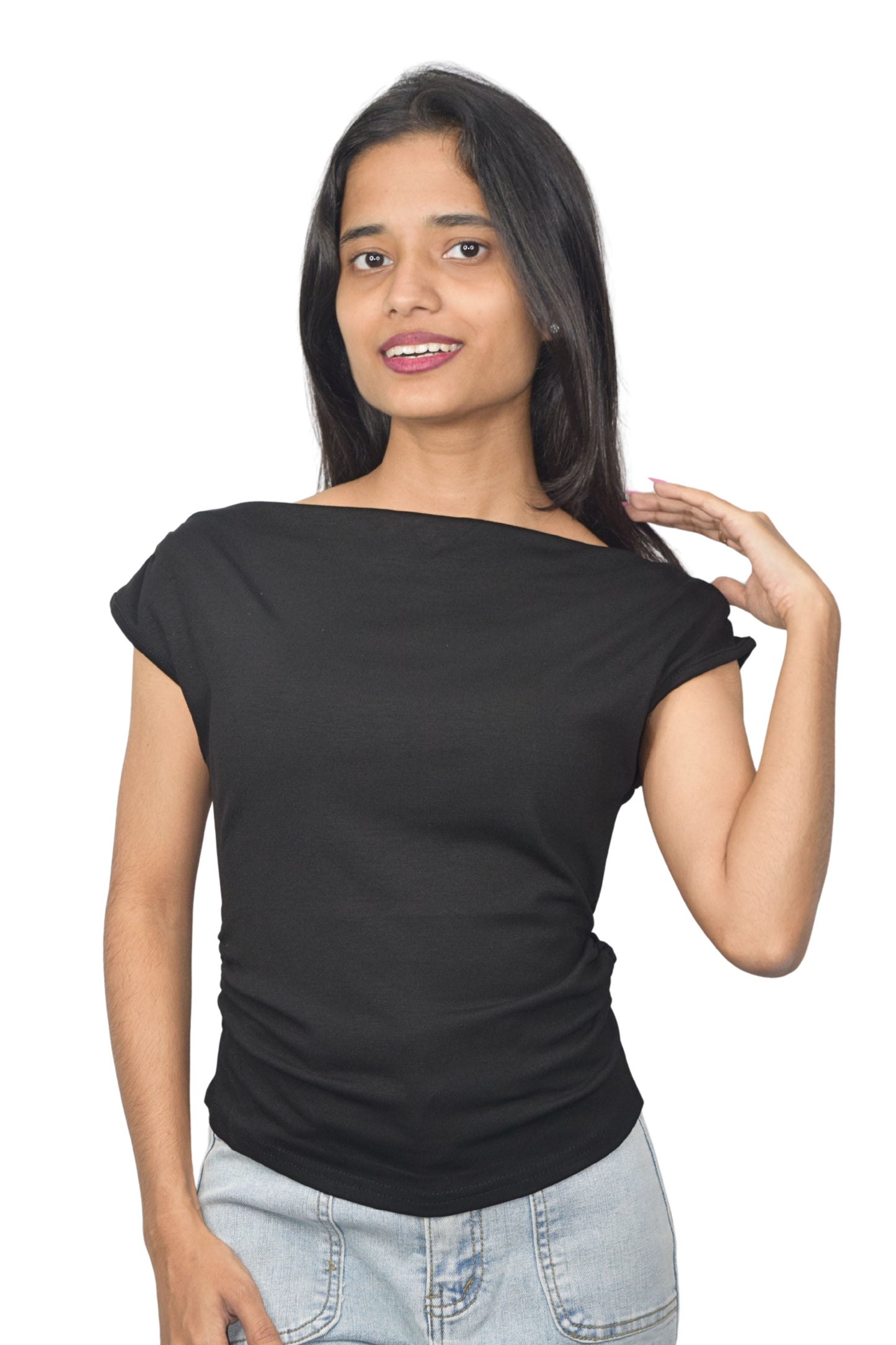 Solid Multistyle Top