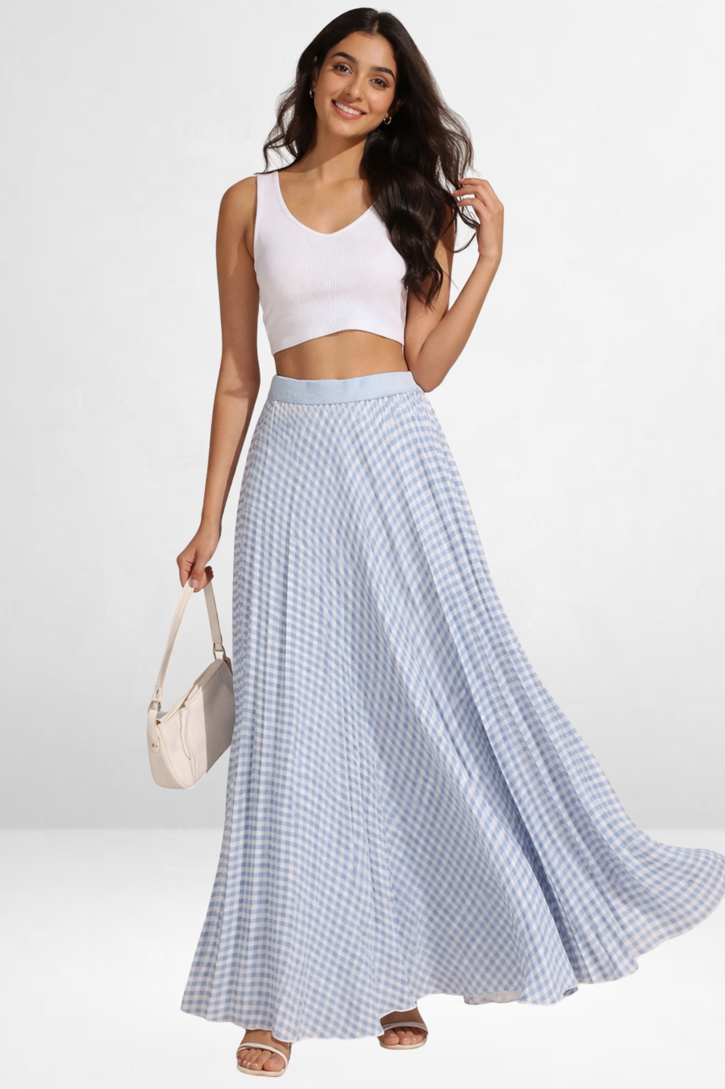 Gingham Skirt