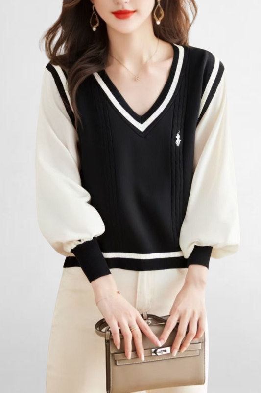 Preppy Sleeve Top