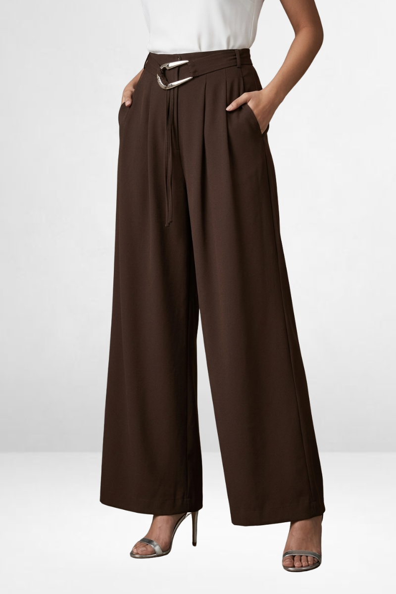 Statement Belt Korean Pants