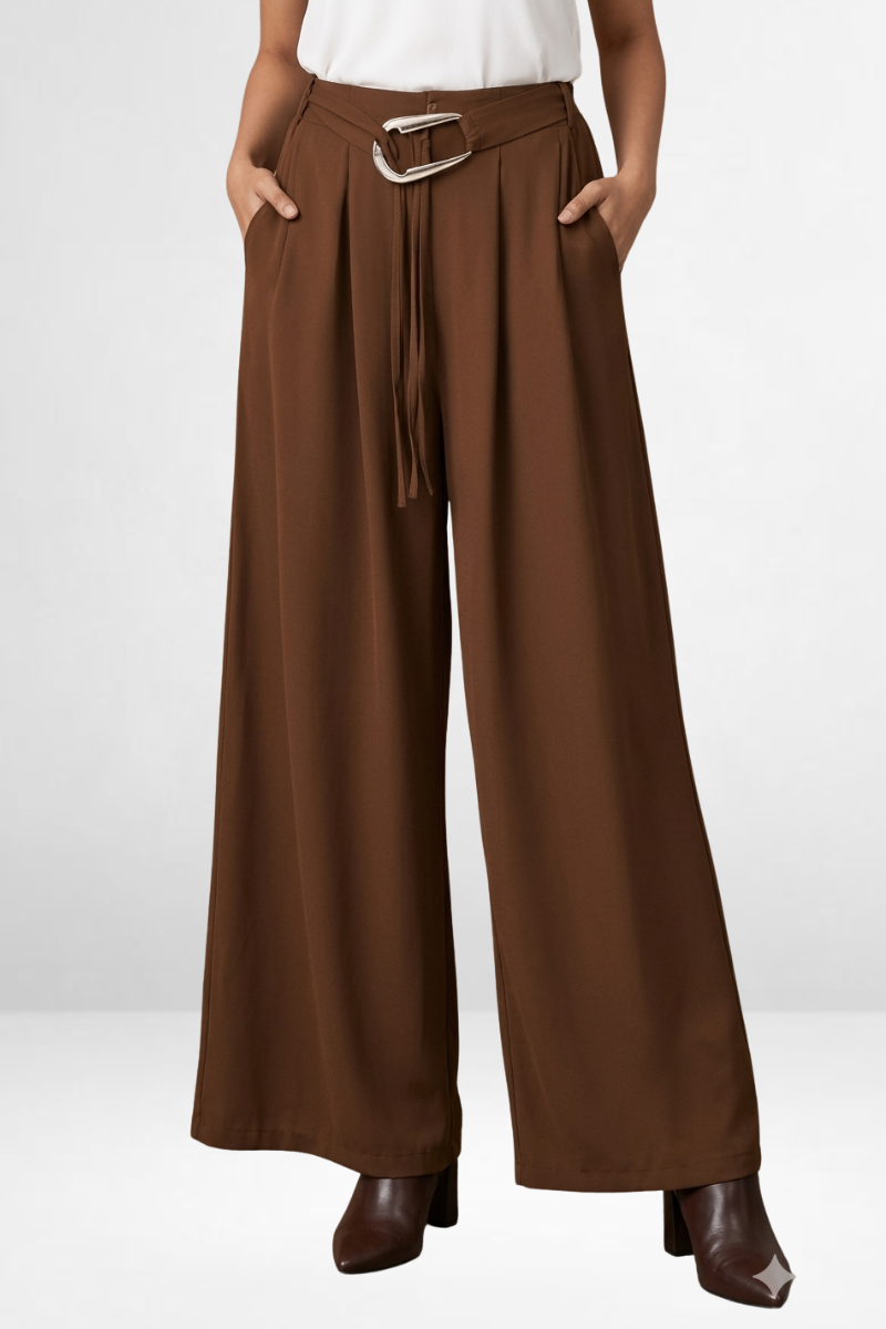 Statement Belt Korean Pants