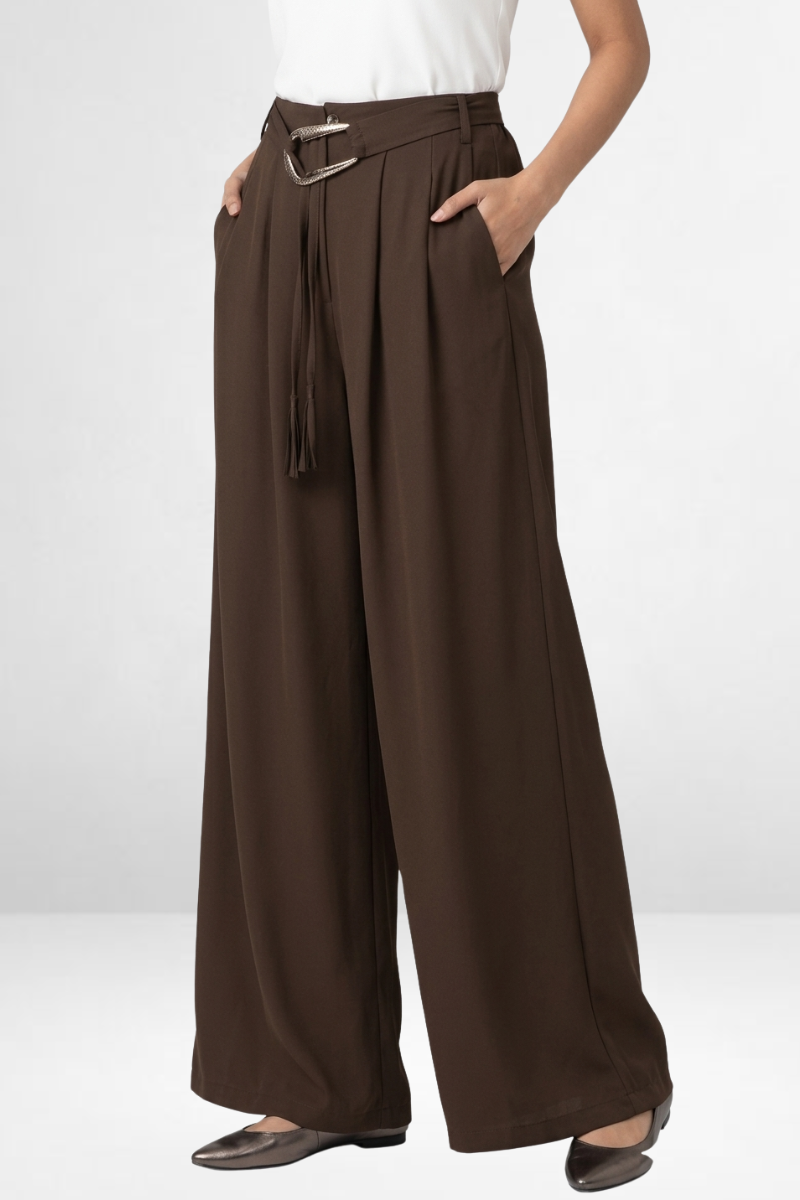 Statement Belt Korean Pants