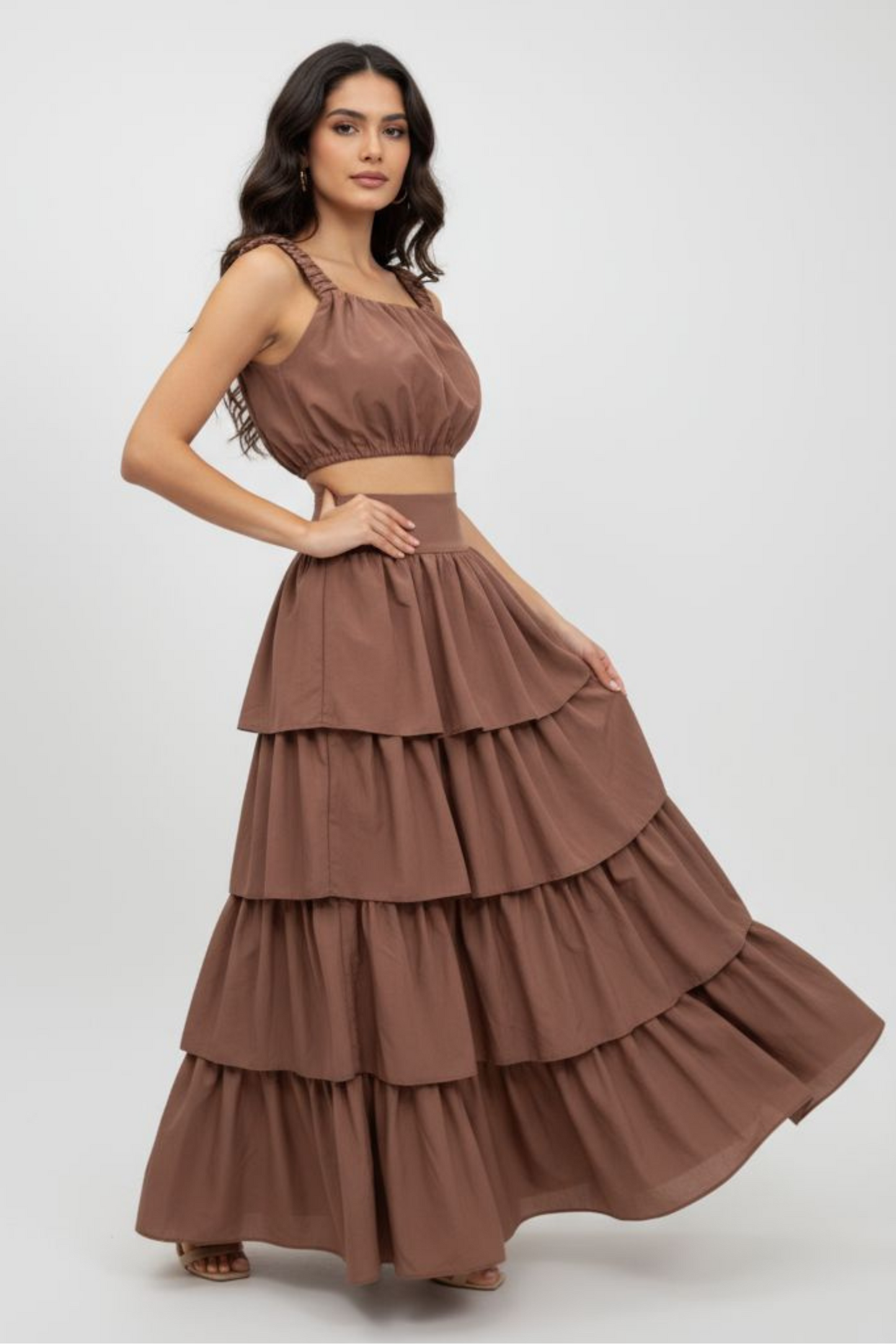 Flowy Tiered Co-ord
