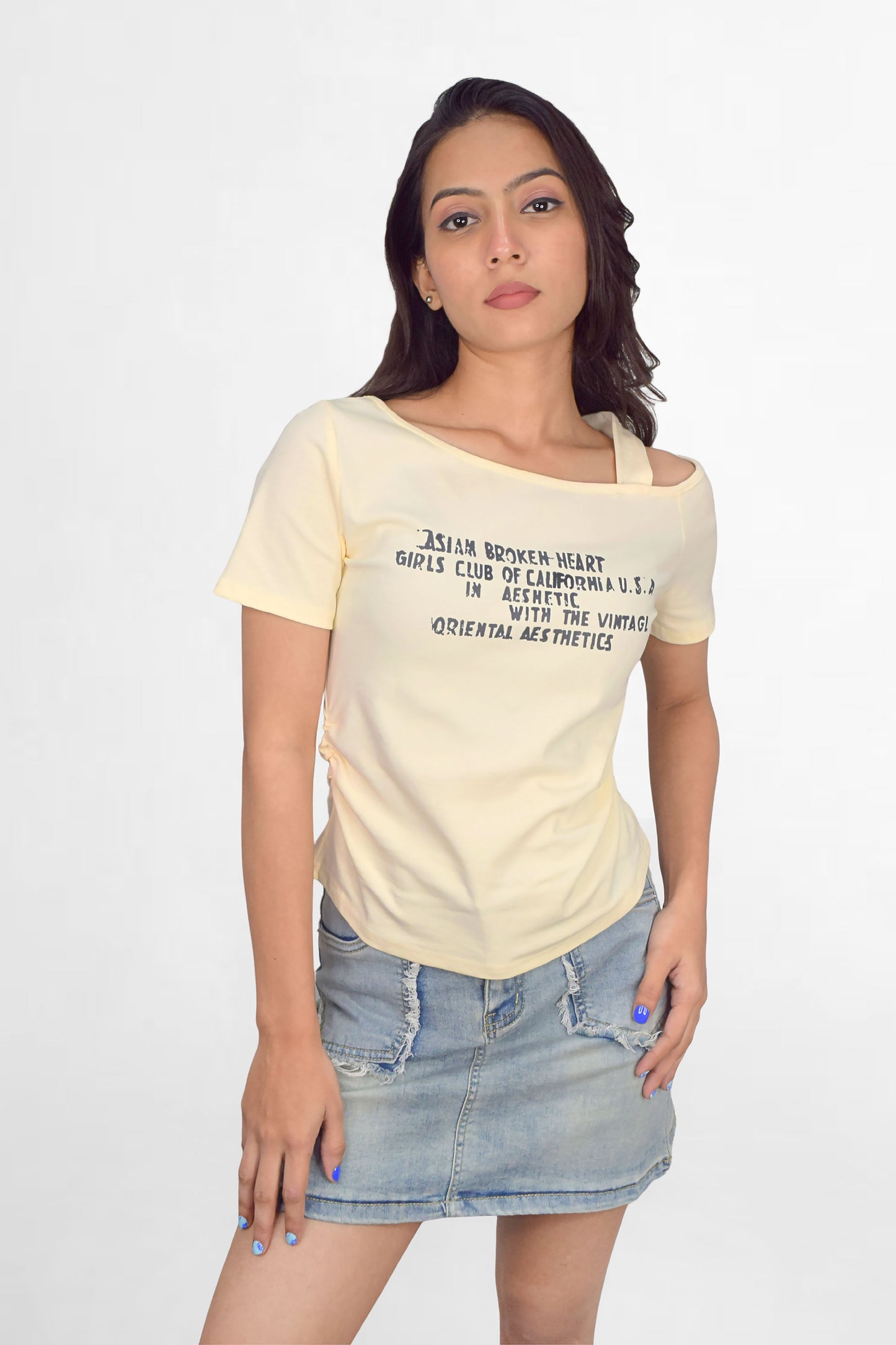 Bold Off-Shoulder Tee