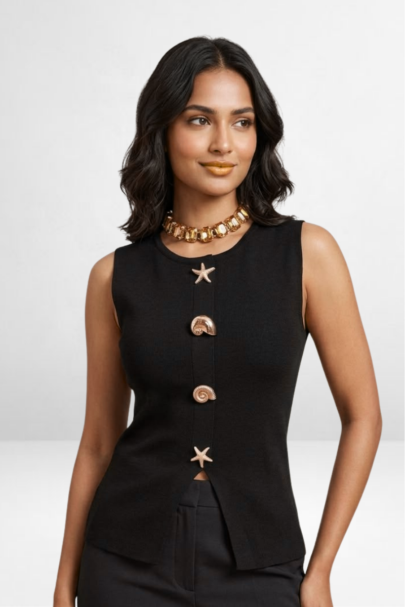 Seashell Charm Top