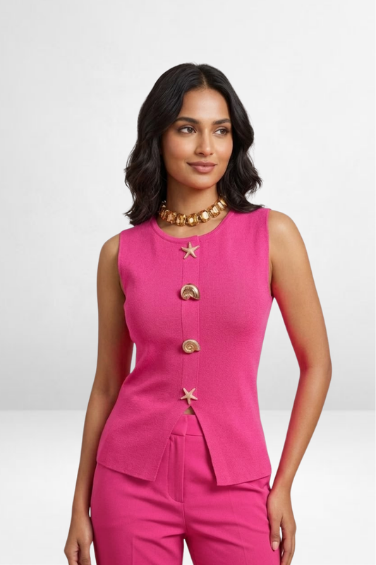 Seashell Charm Top