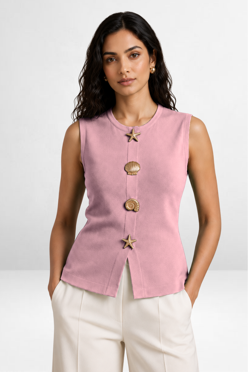 Seashell Charm Top