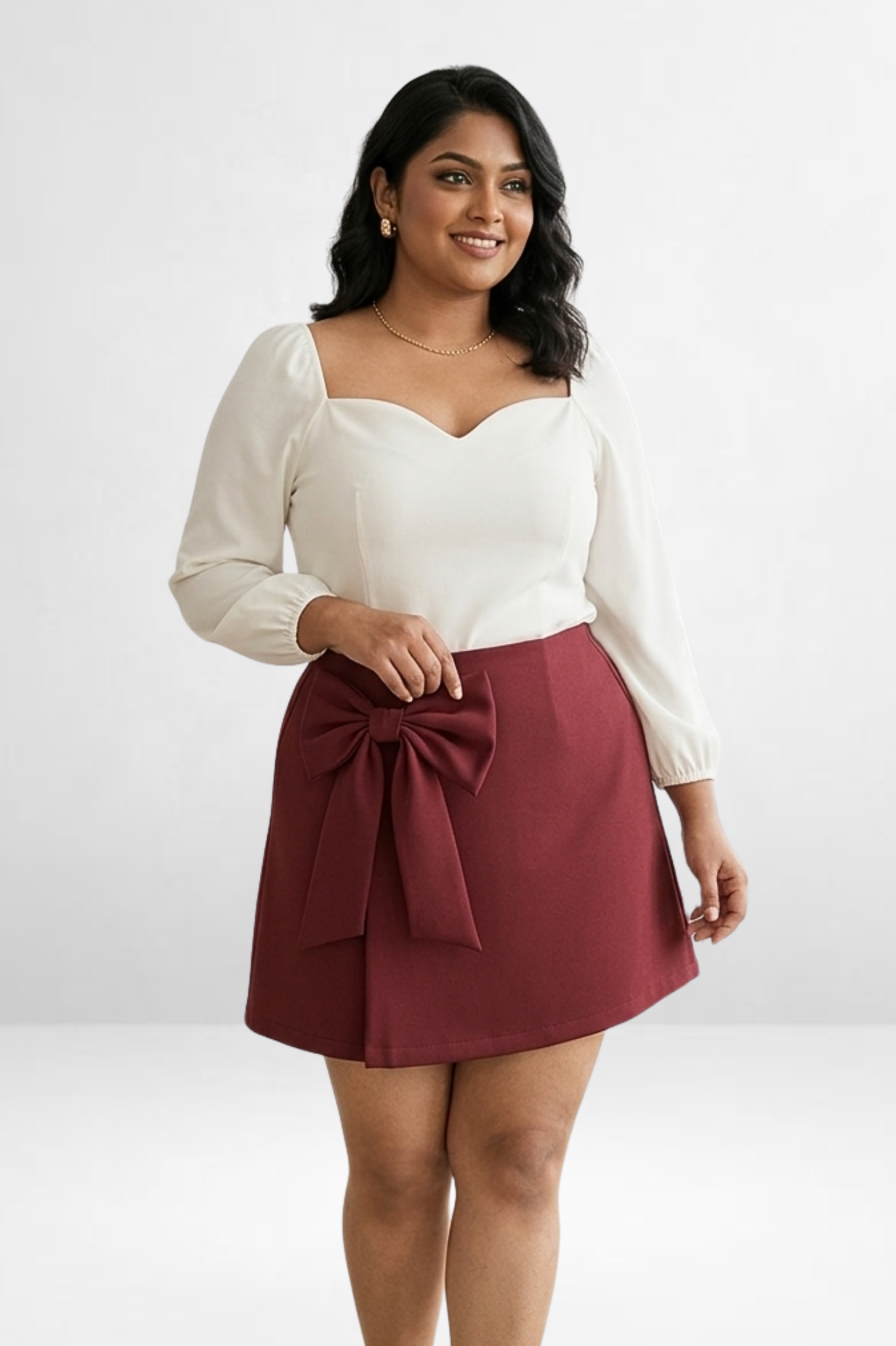 Side Bow Skirt