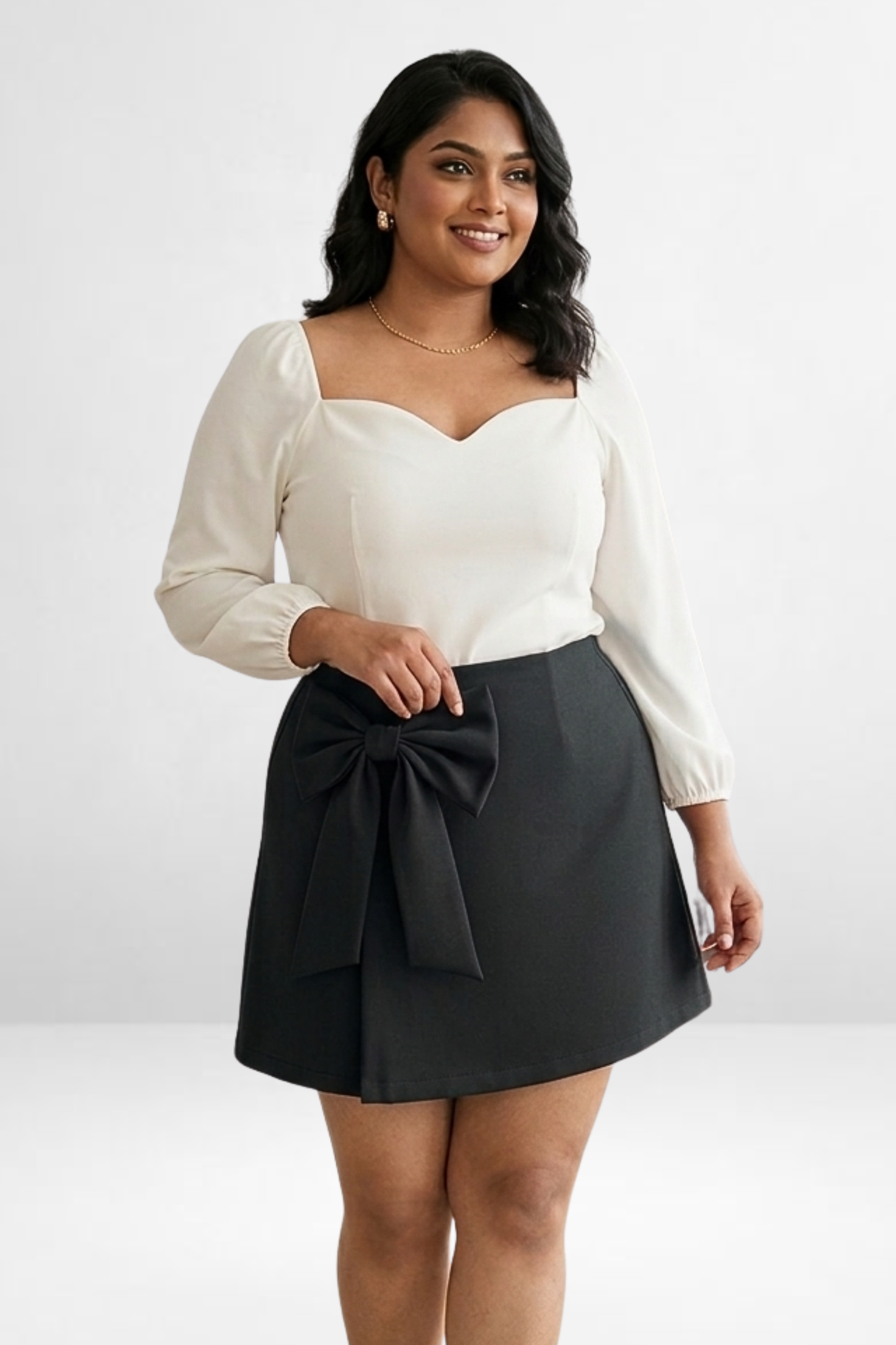 Side Bow Skirt