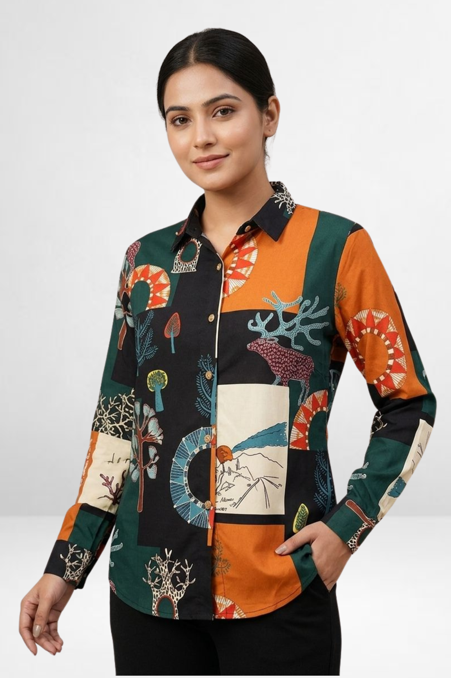 Artistic Block Shirt