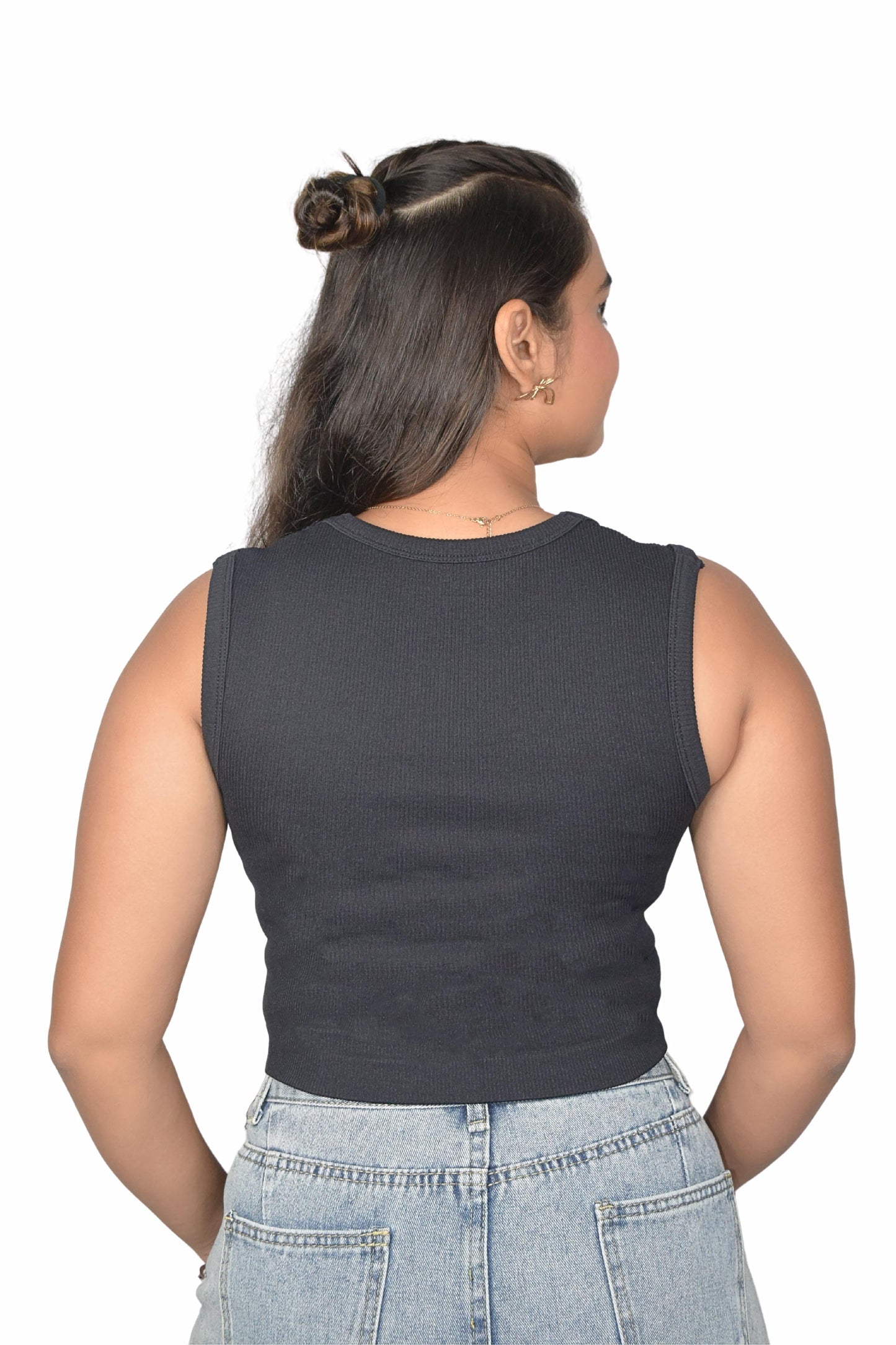 Ribbed Crop Tank