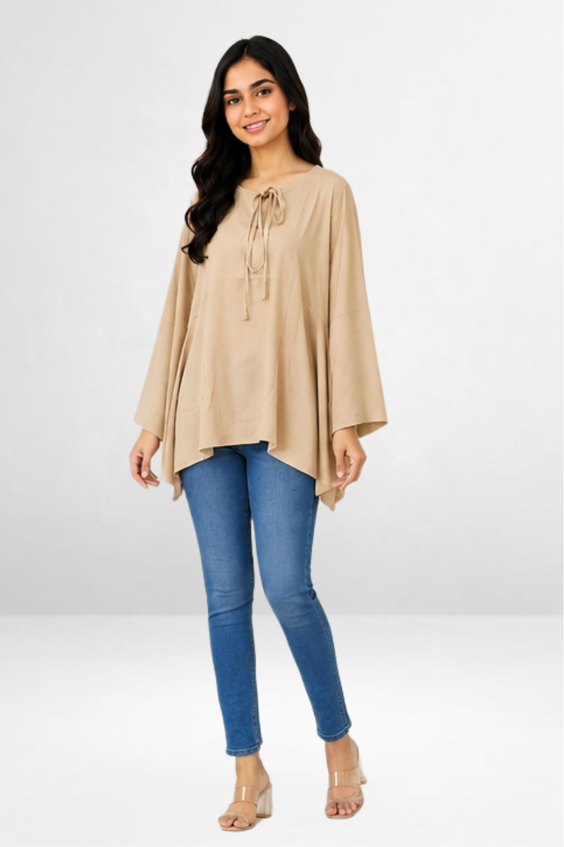 Short Satin Kaftan
