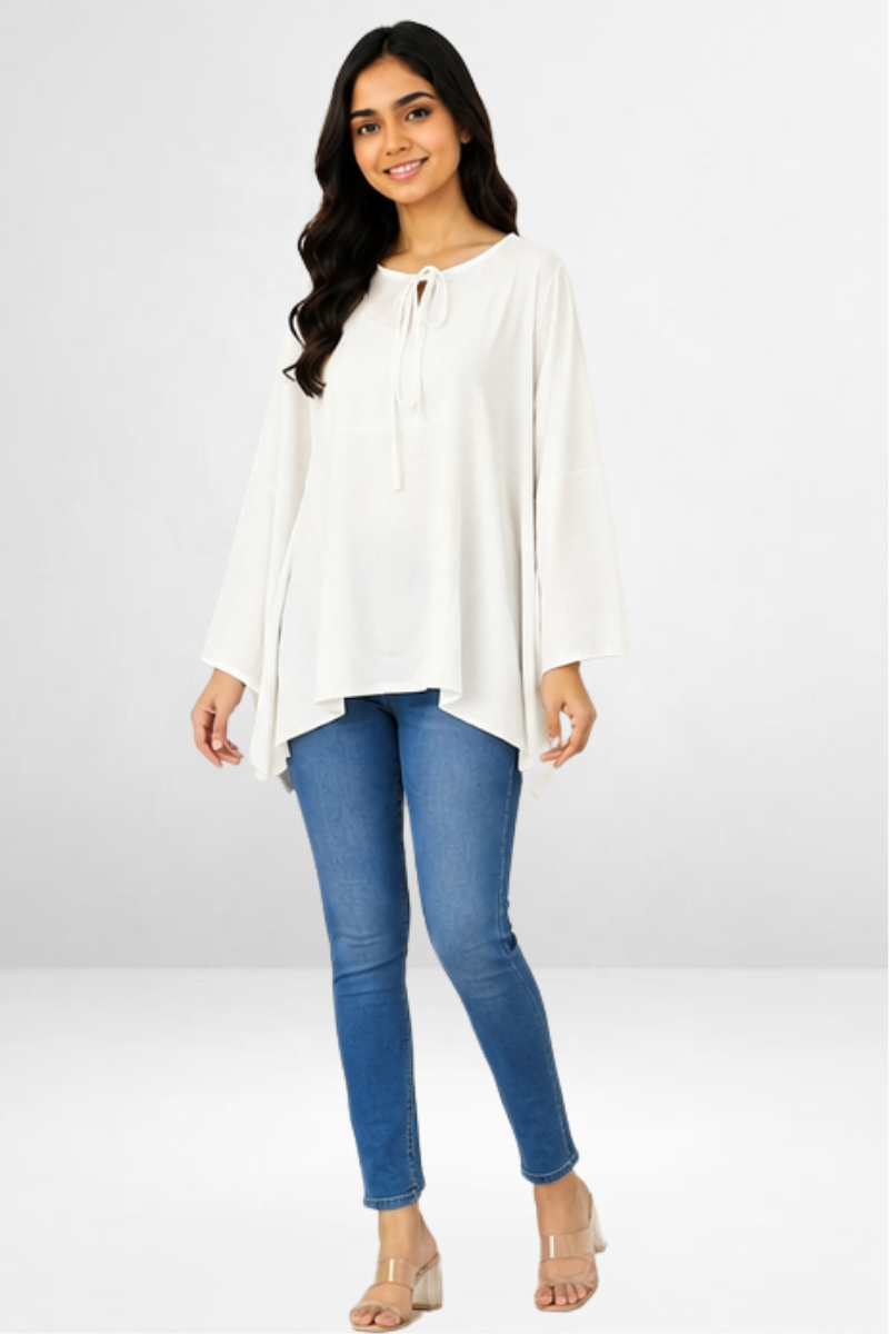 Short Satin Kaftan