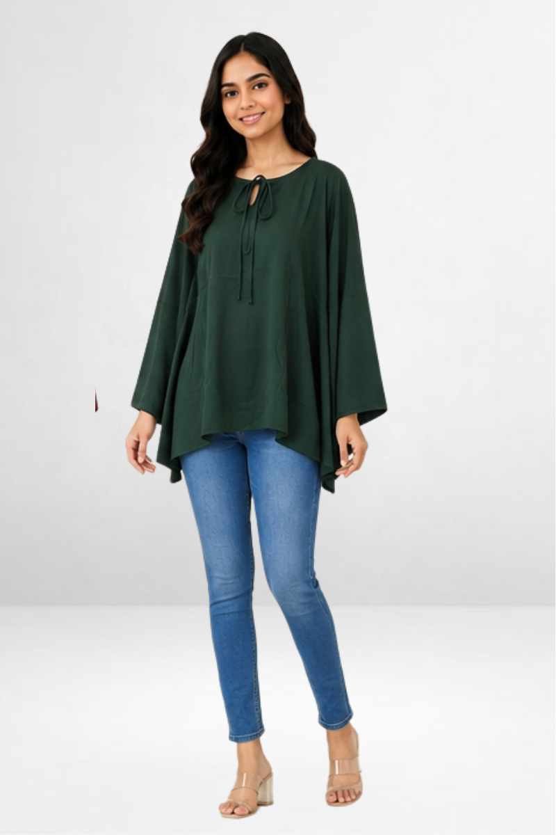 Short Satin Kaftan