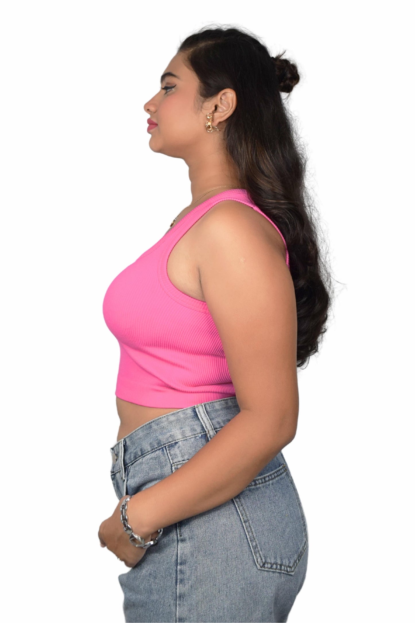 Ribbed Crop Tank