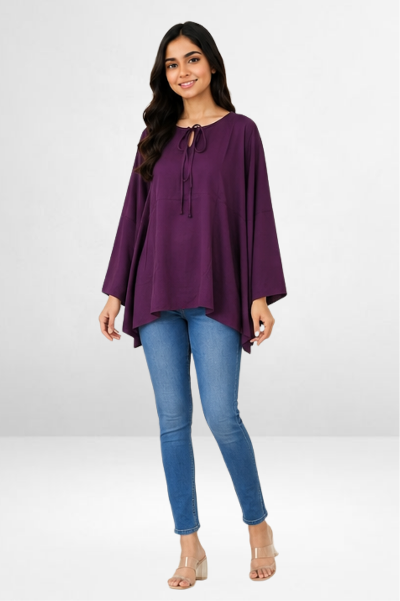 Short Satin Kaftan