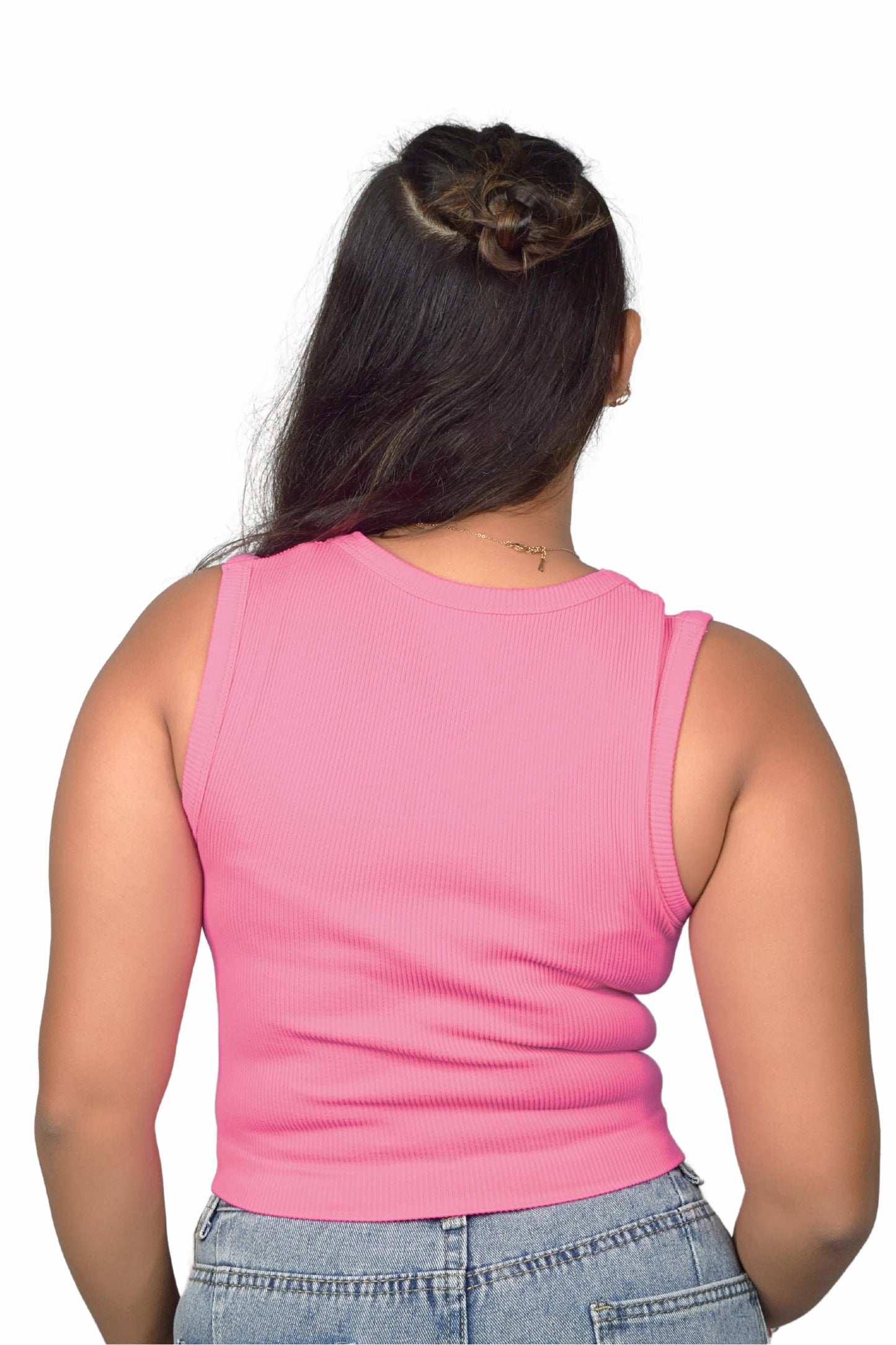 Ribbed Crop Tank