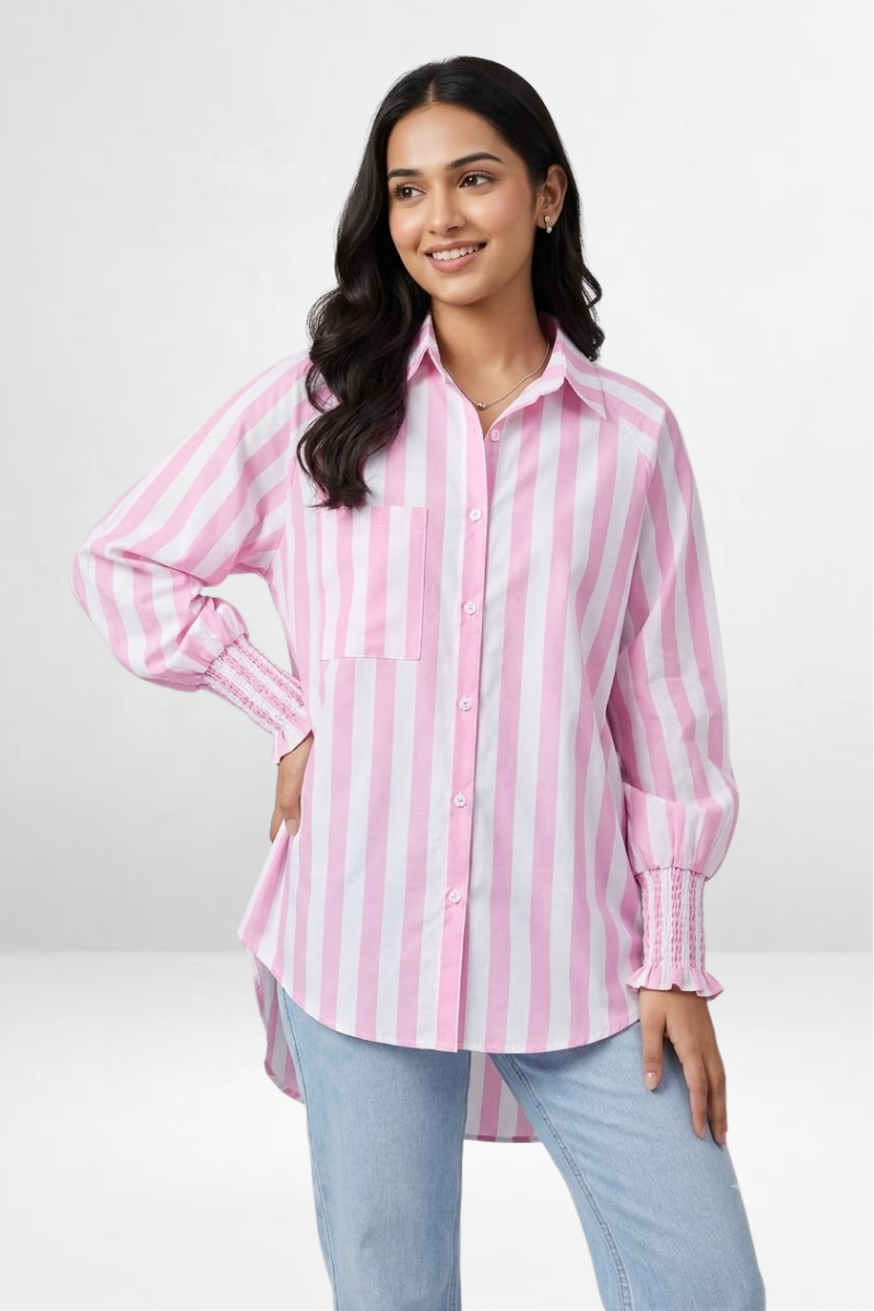 Striped Oversized Shirt