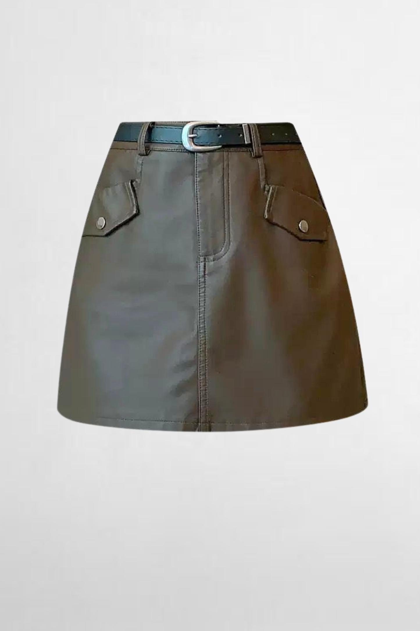Leather 2P Skirt