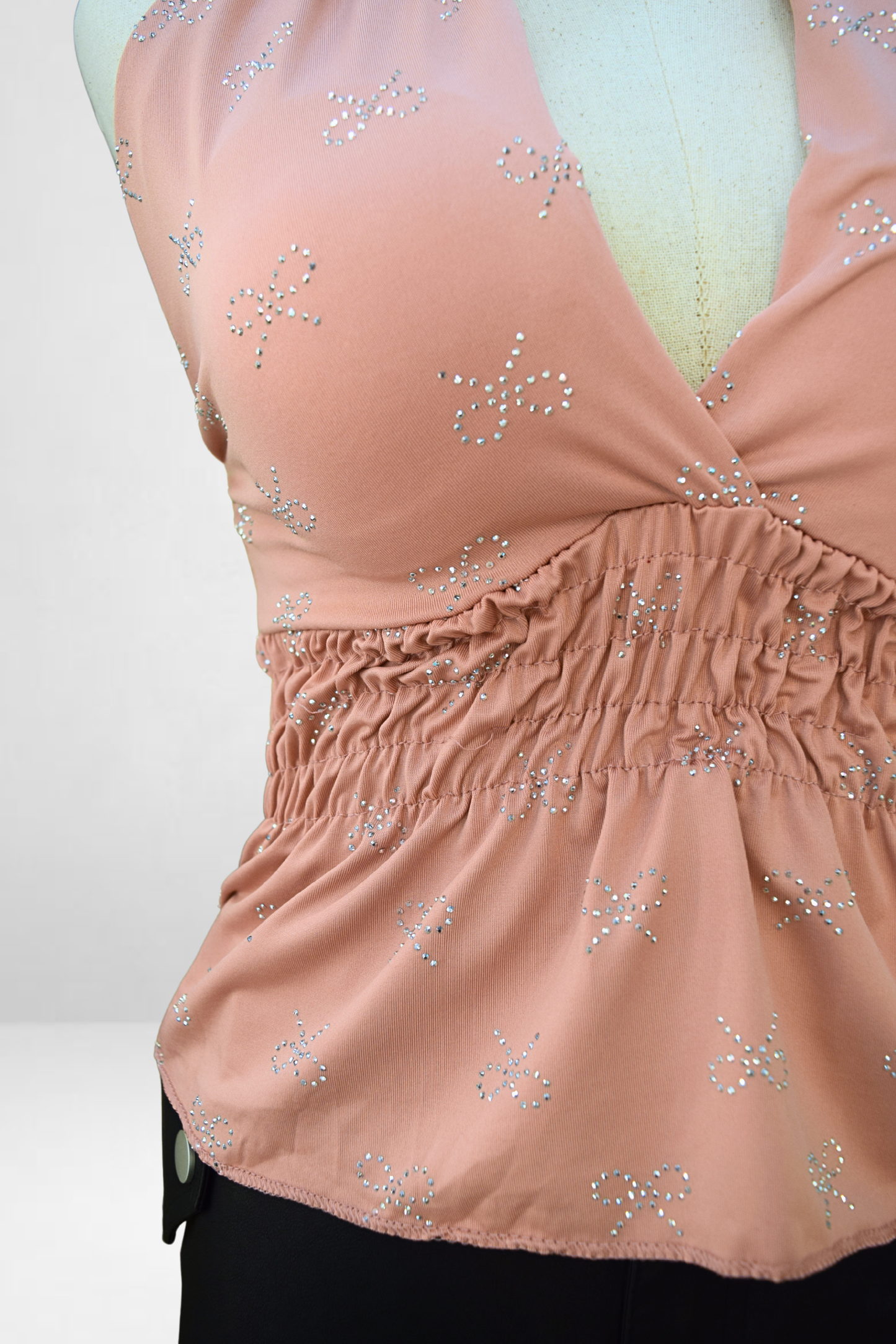 Bow Embellished Halter