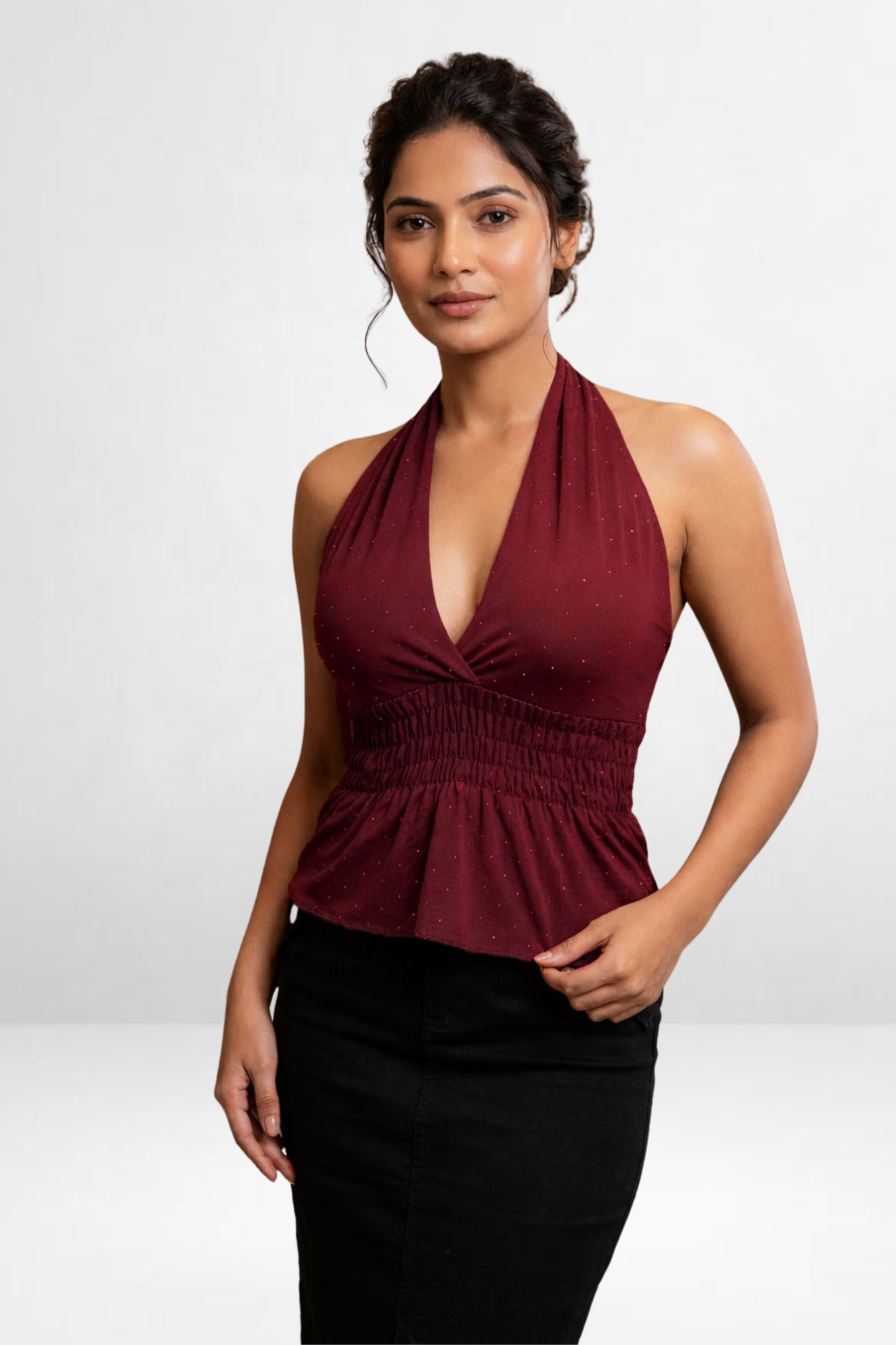 Shimmer Halter Top