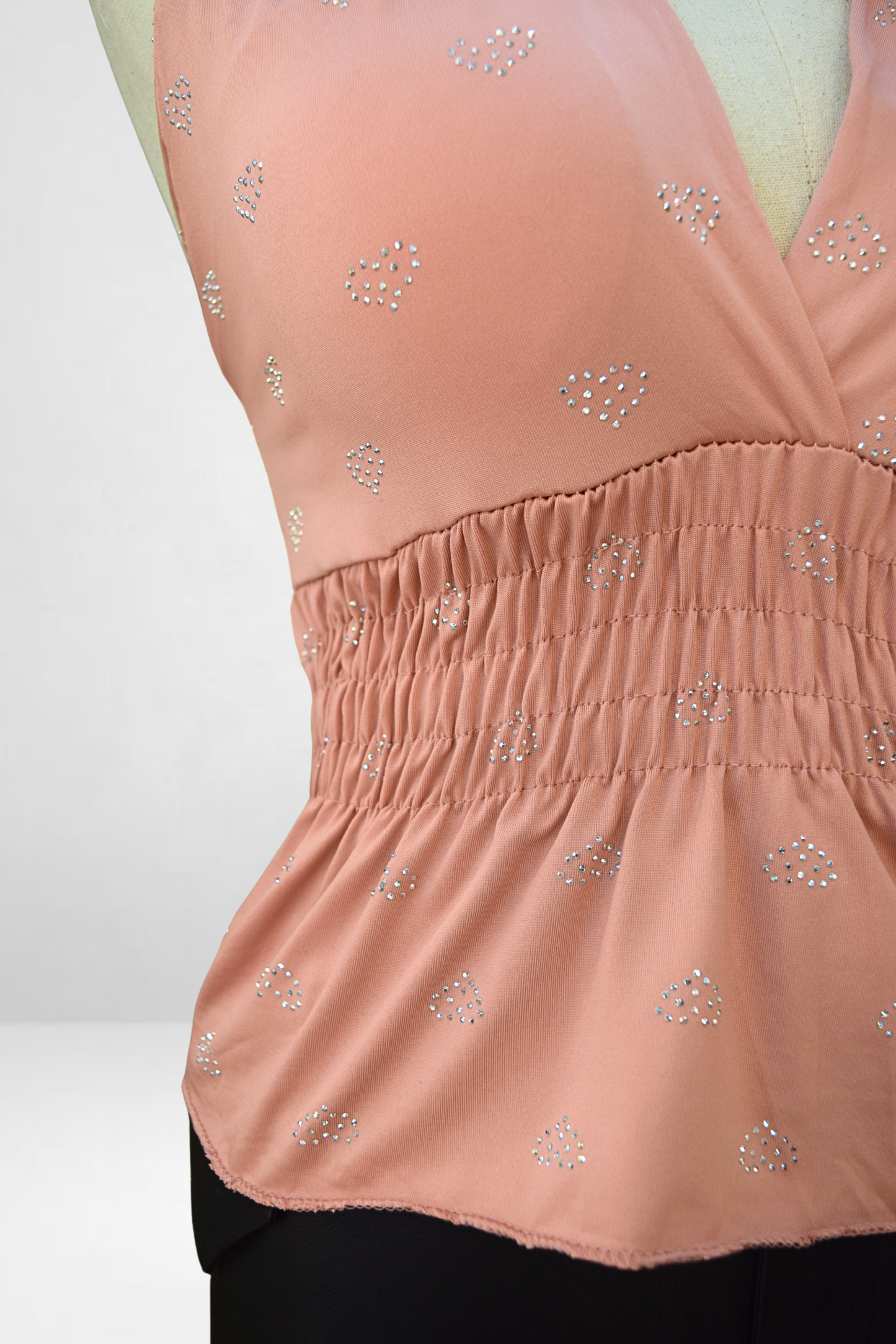Hearts Bling Halter