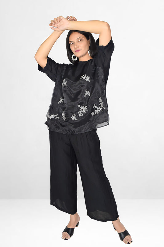 Embroidered Luxe Co-ord Set