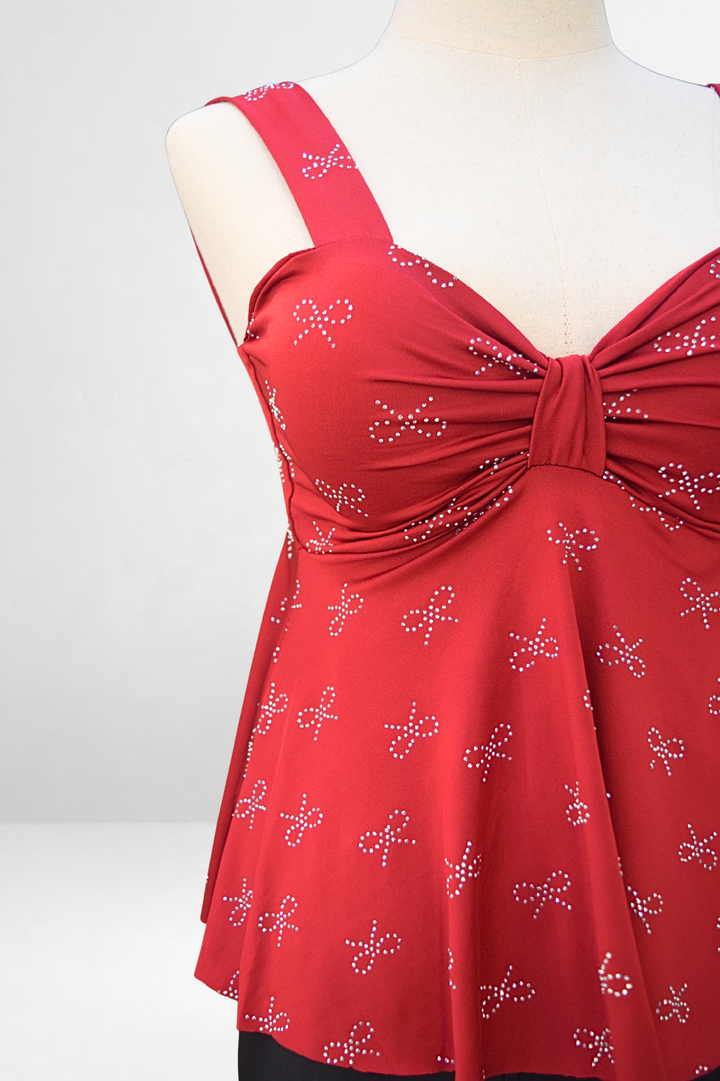 Scarlet Bow Top