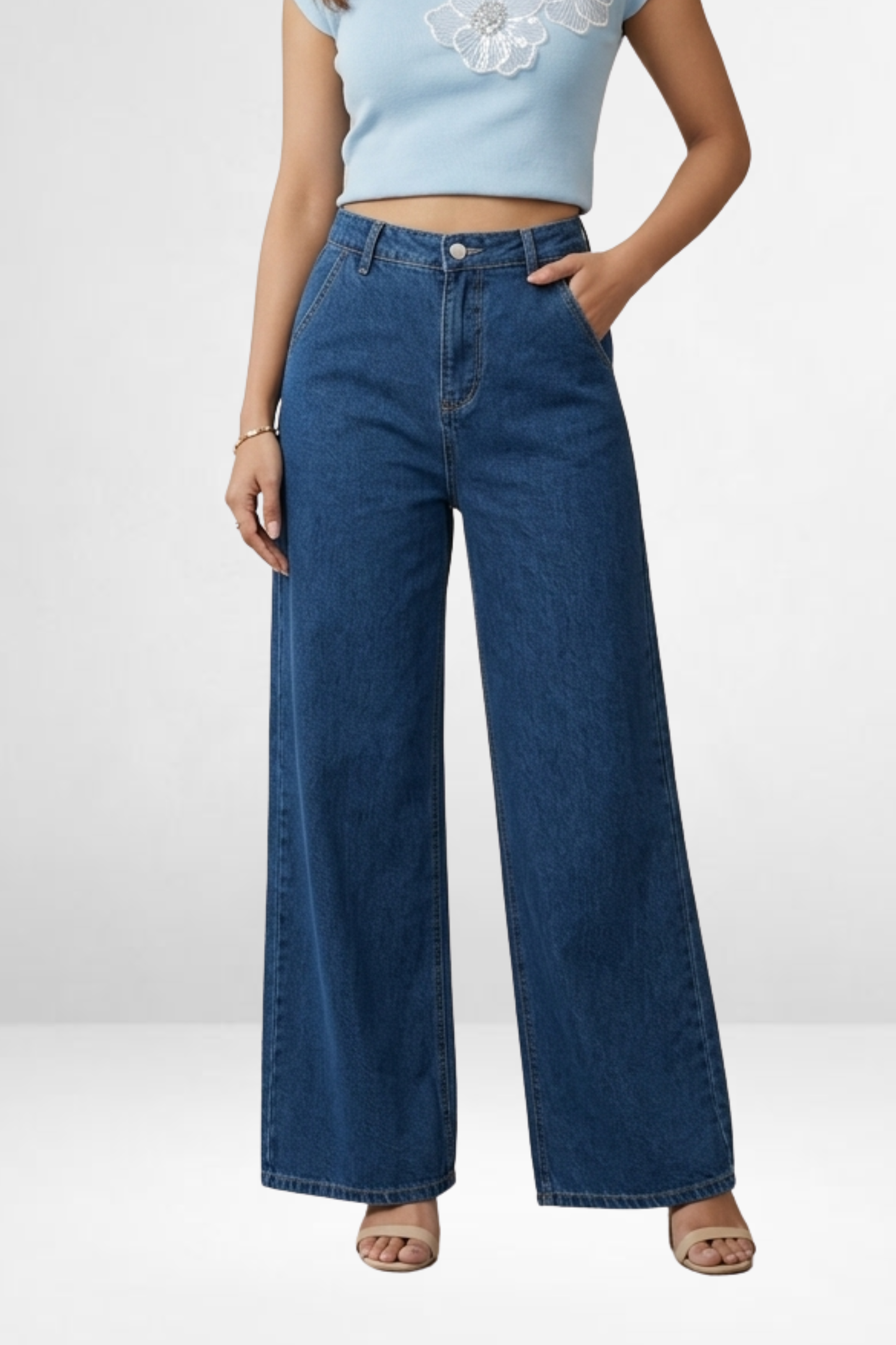 Classic Dark Wide Jeans