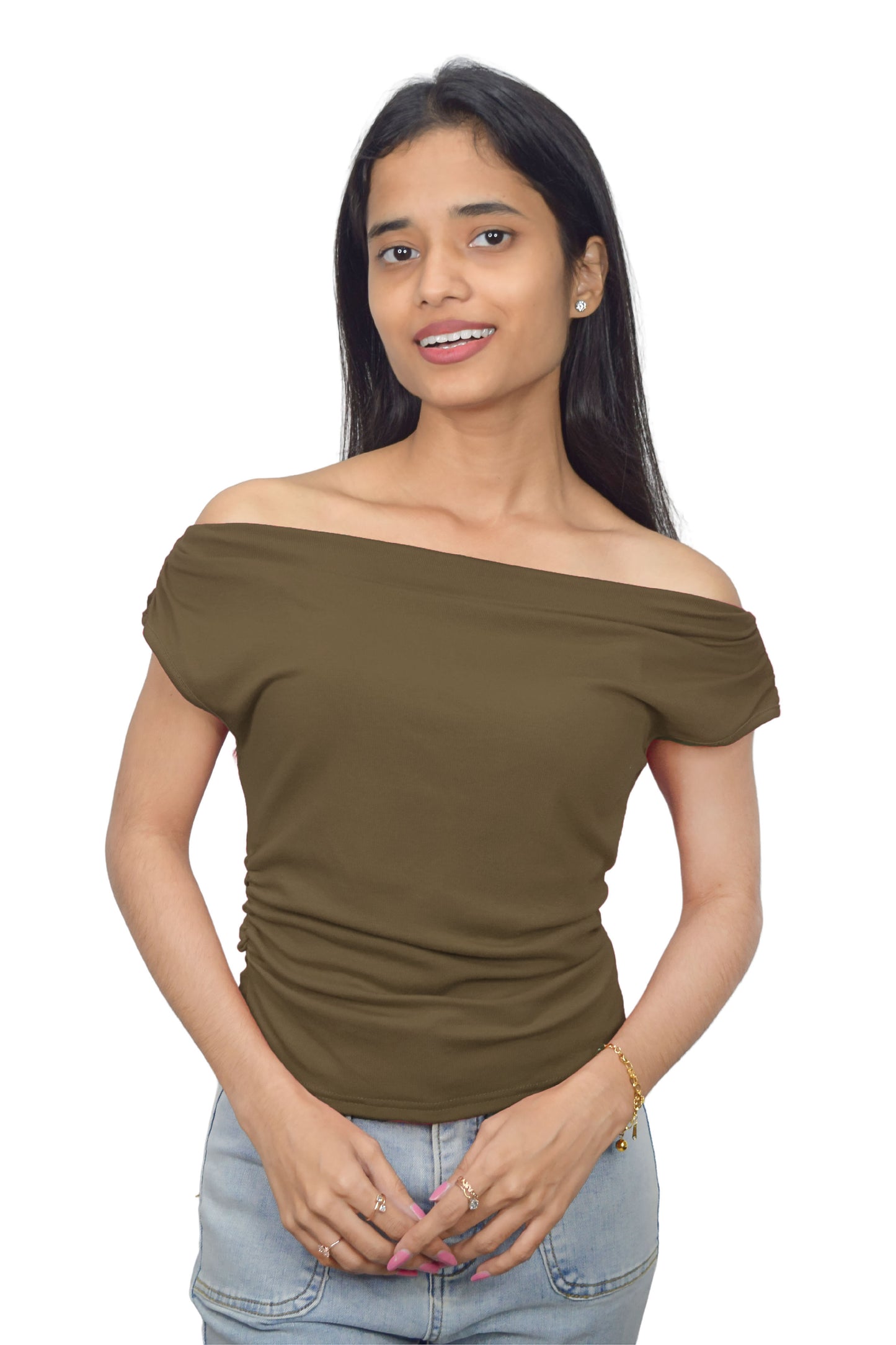 Solid Multistyle Top