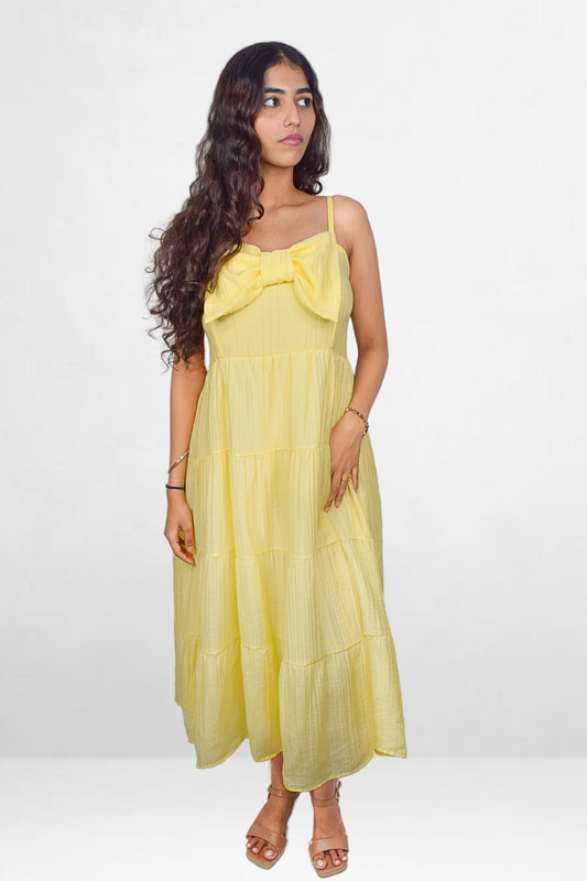 Slip Bow Dress