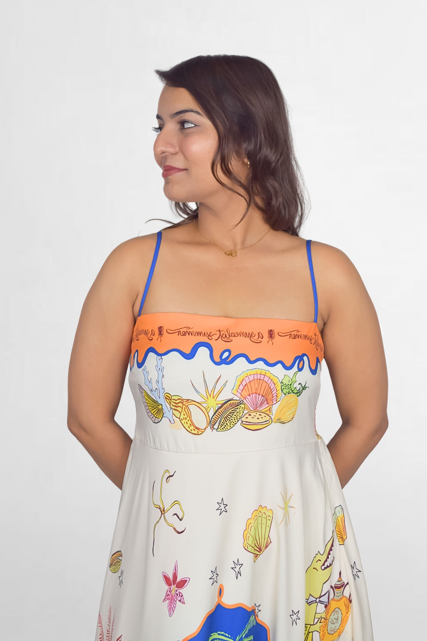 Tropic Maxi Slip Dress
