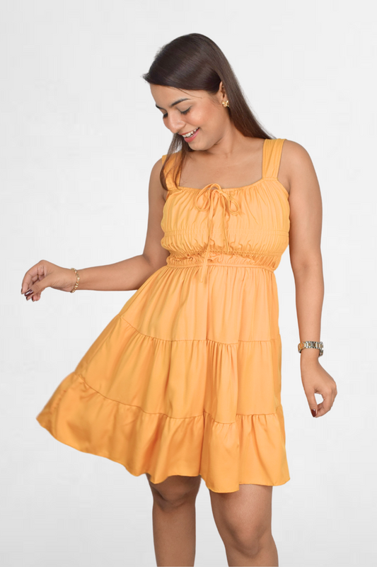 Spaghetti Tiered Dress