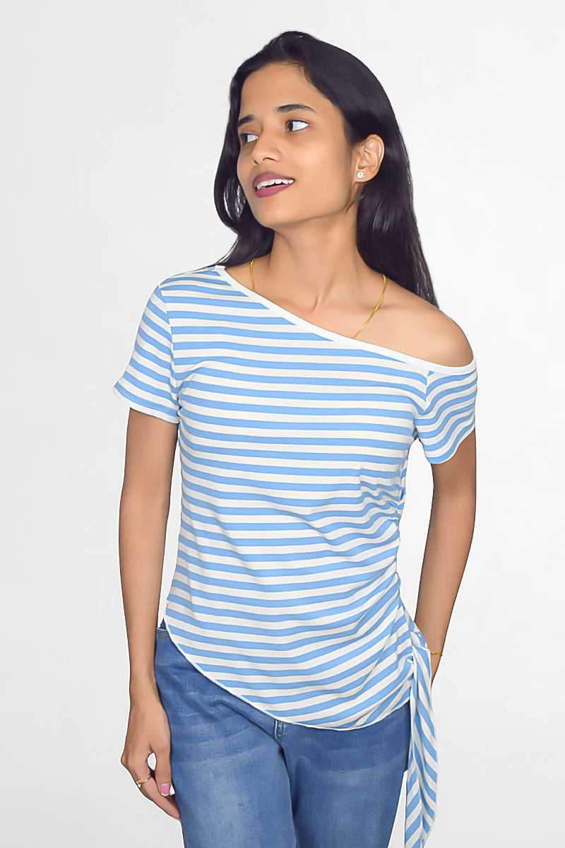 Striped Knot Tee