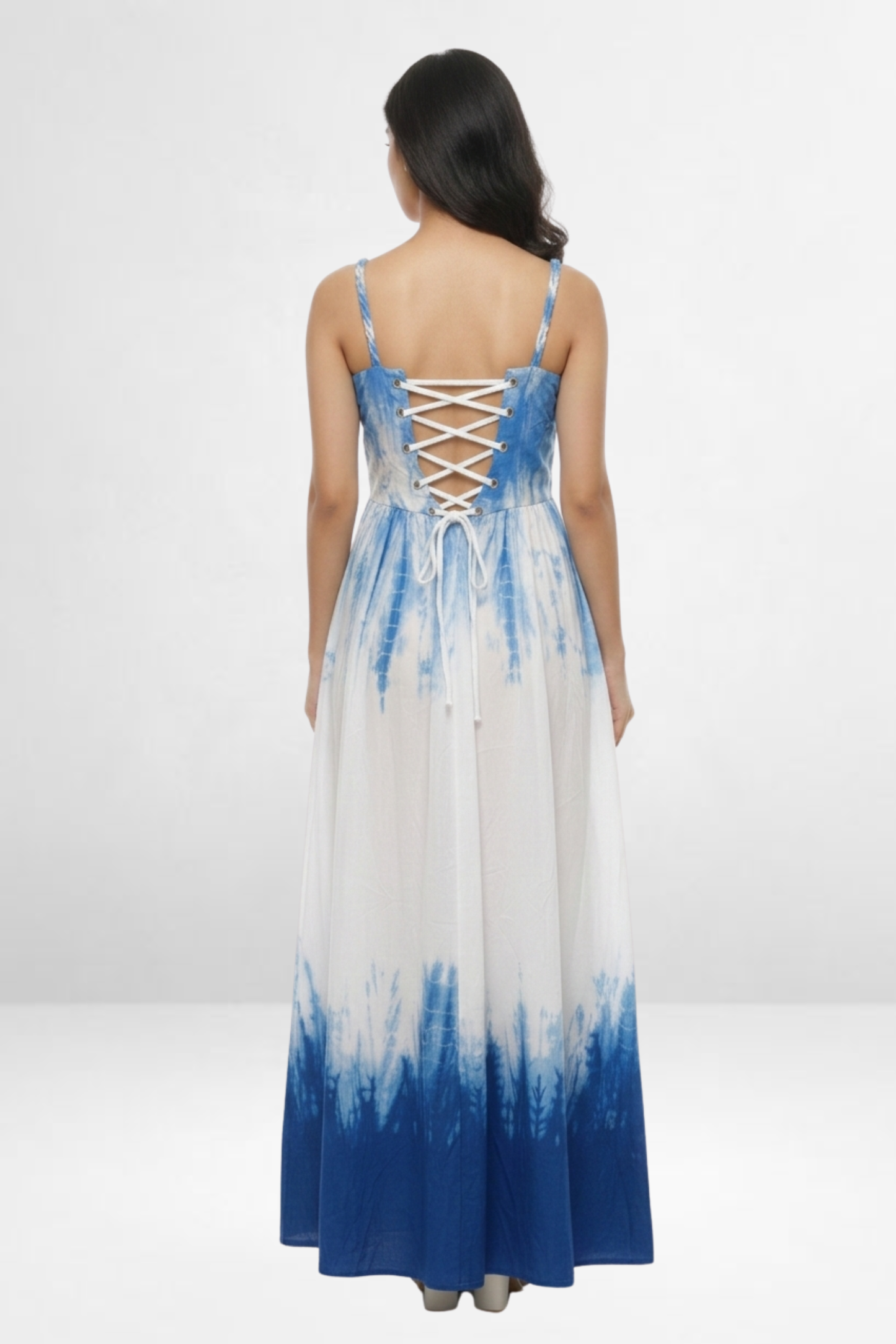 Ombre Tie-Dye Maxi Dress