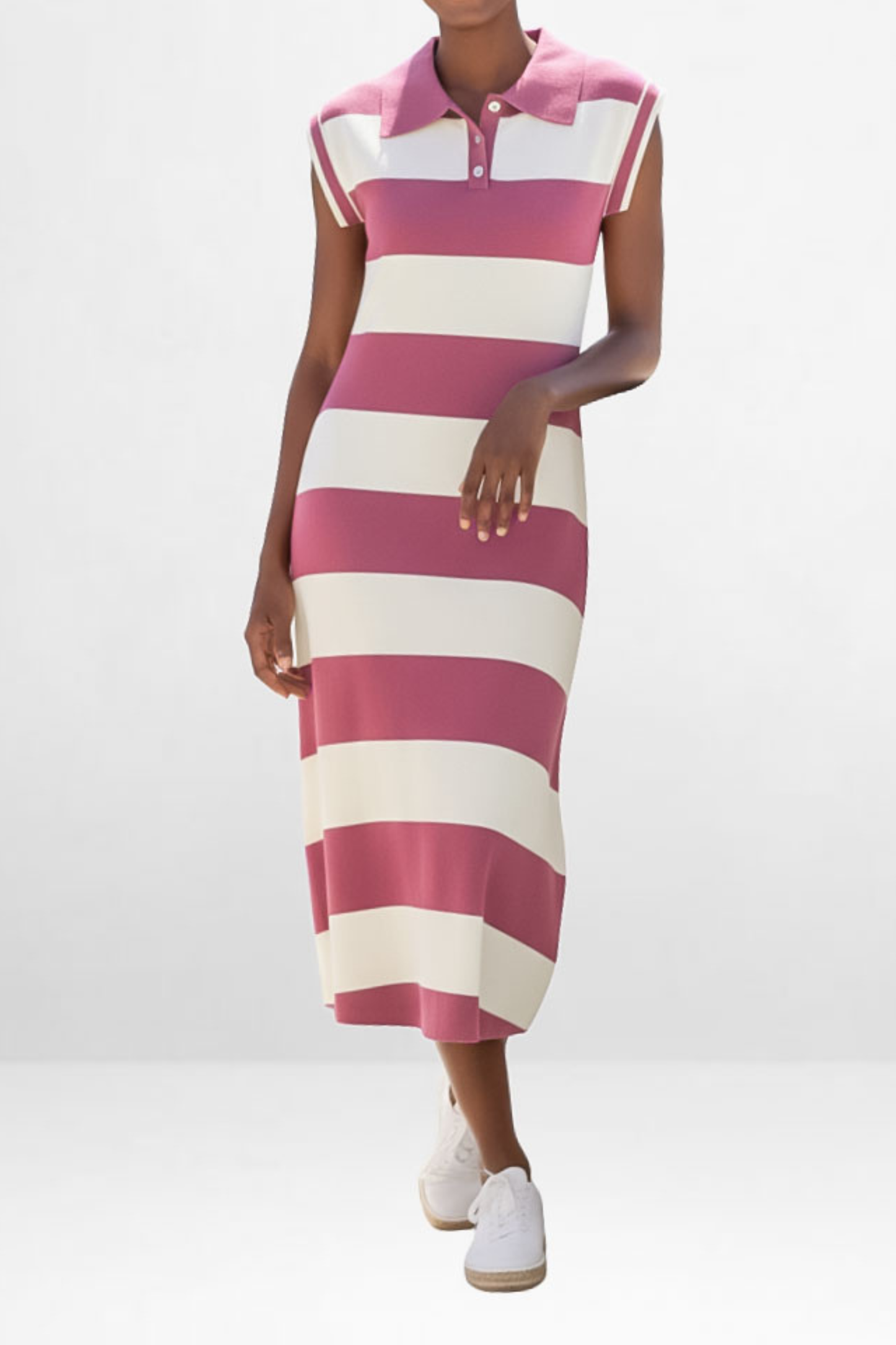 Striped Polo Dress